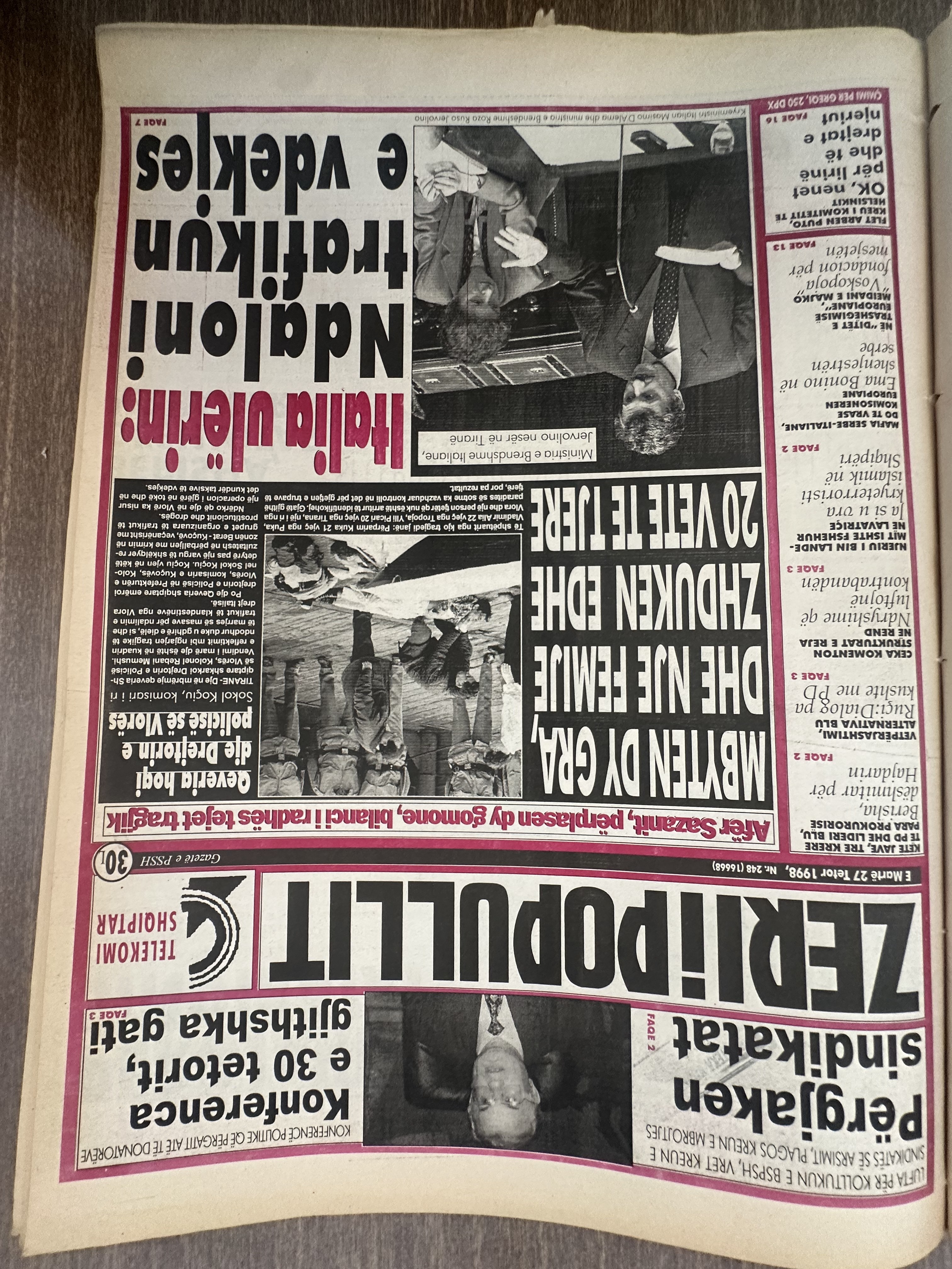 Zëri i Popullit 1998-10-27