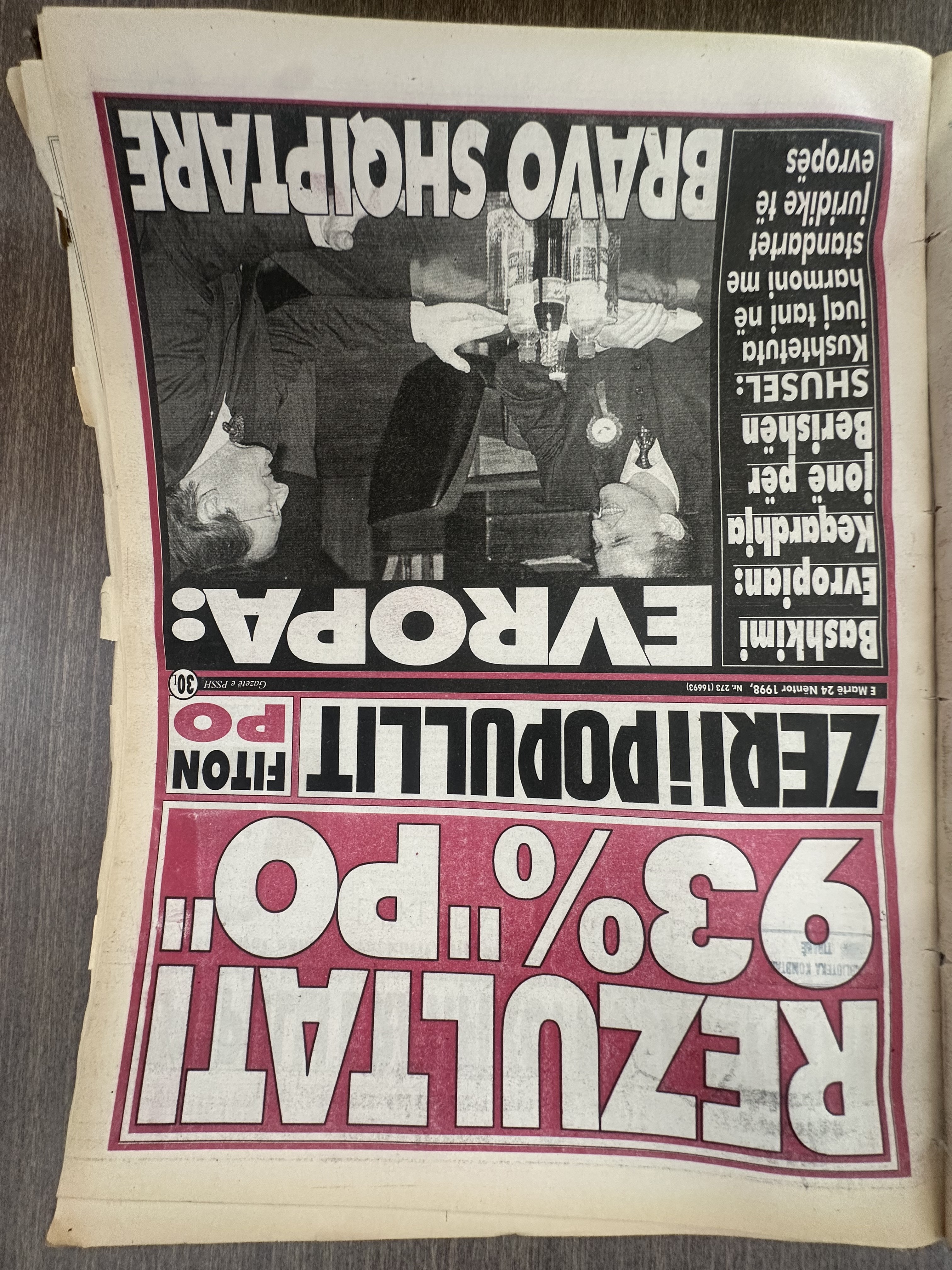 Zëri i Popullit 1998-11-24