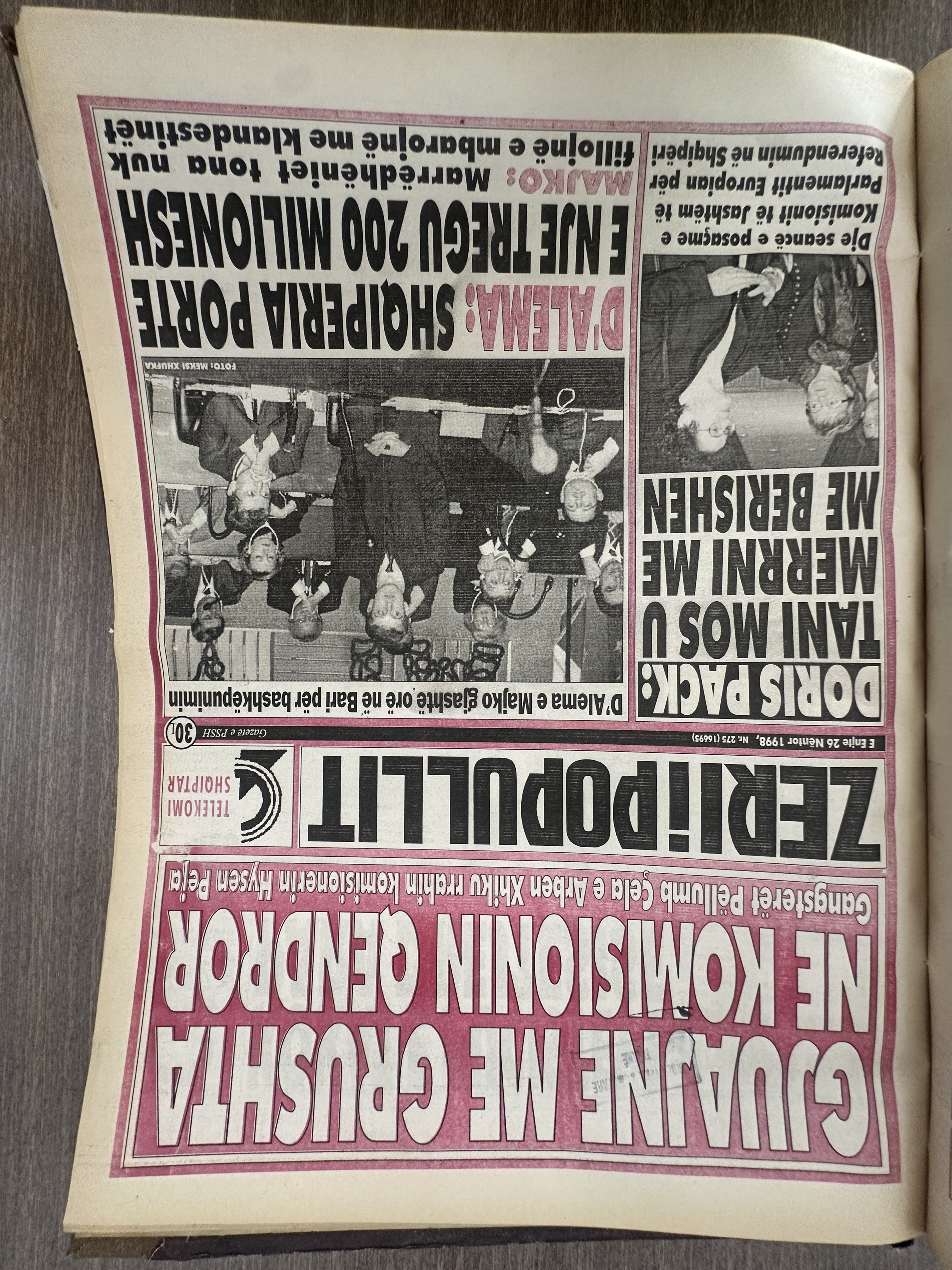Zëri i Popullit 1998-11-26
