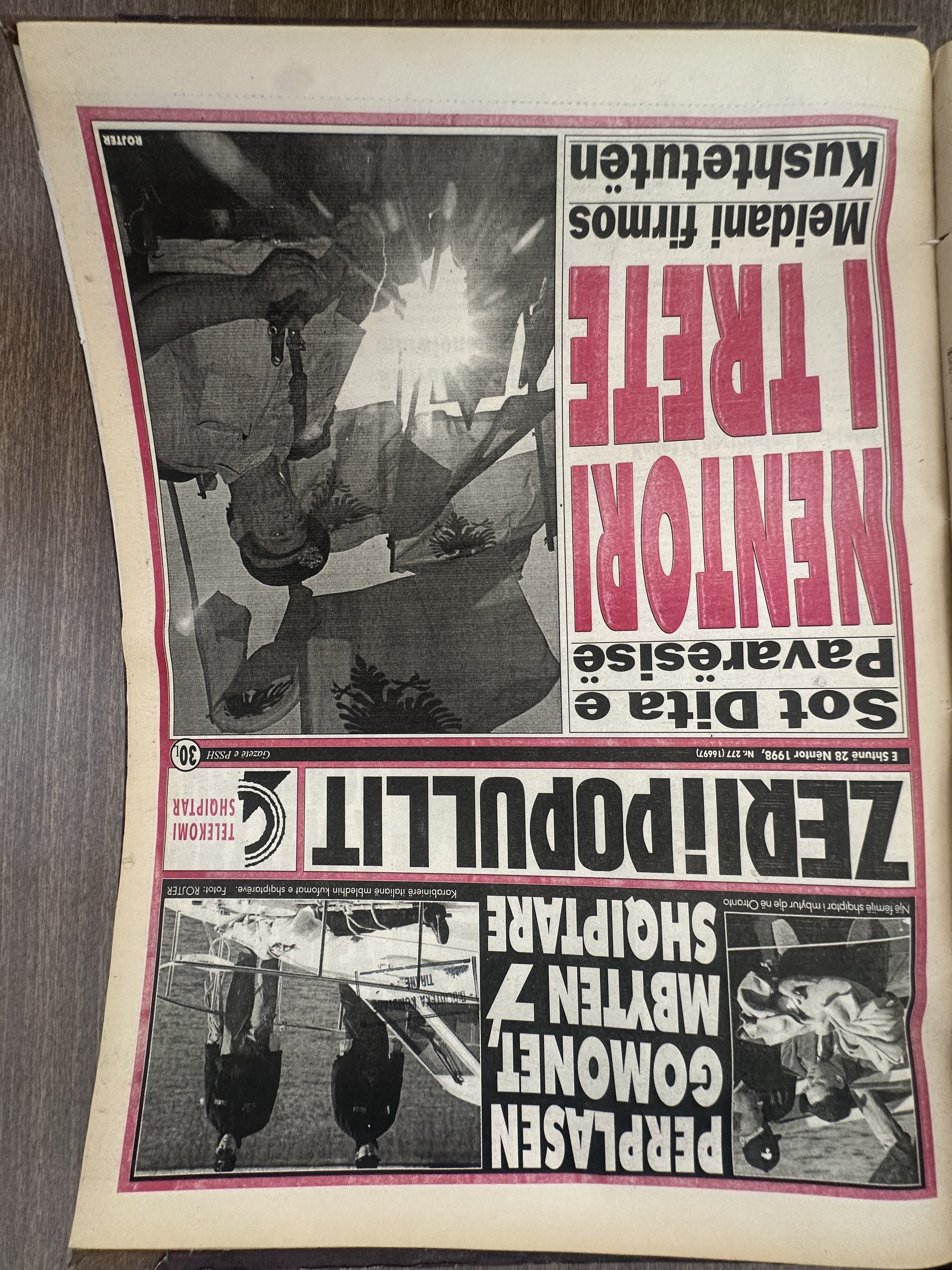 Zëri i Popullit 1998-11-28