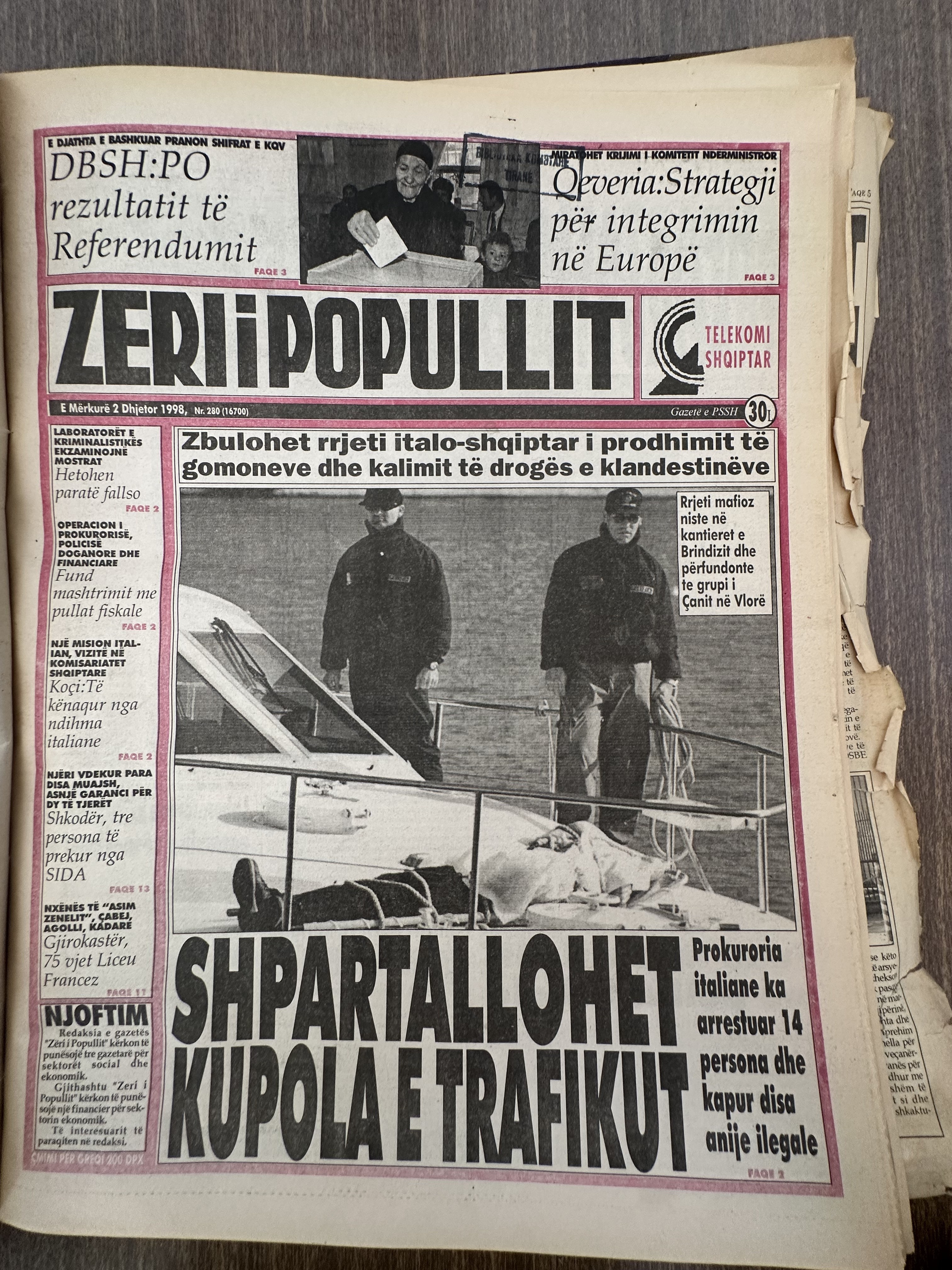 Zëri i Popullit 1998-12-02