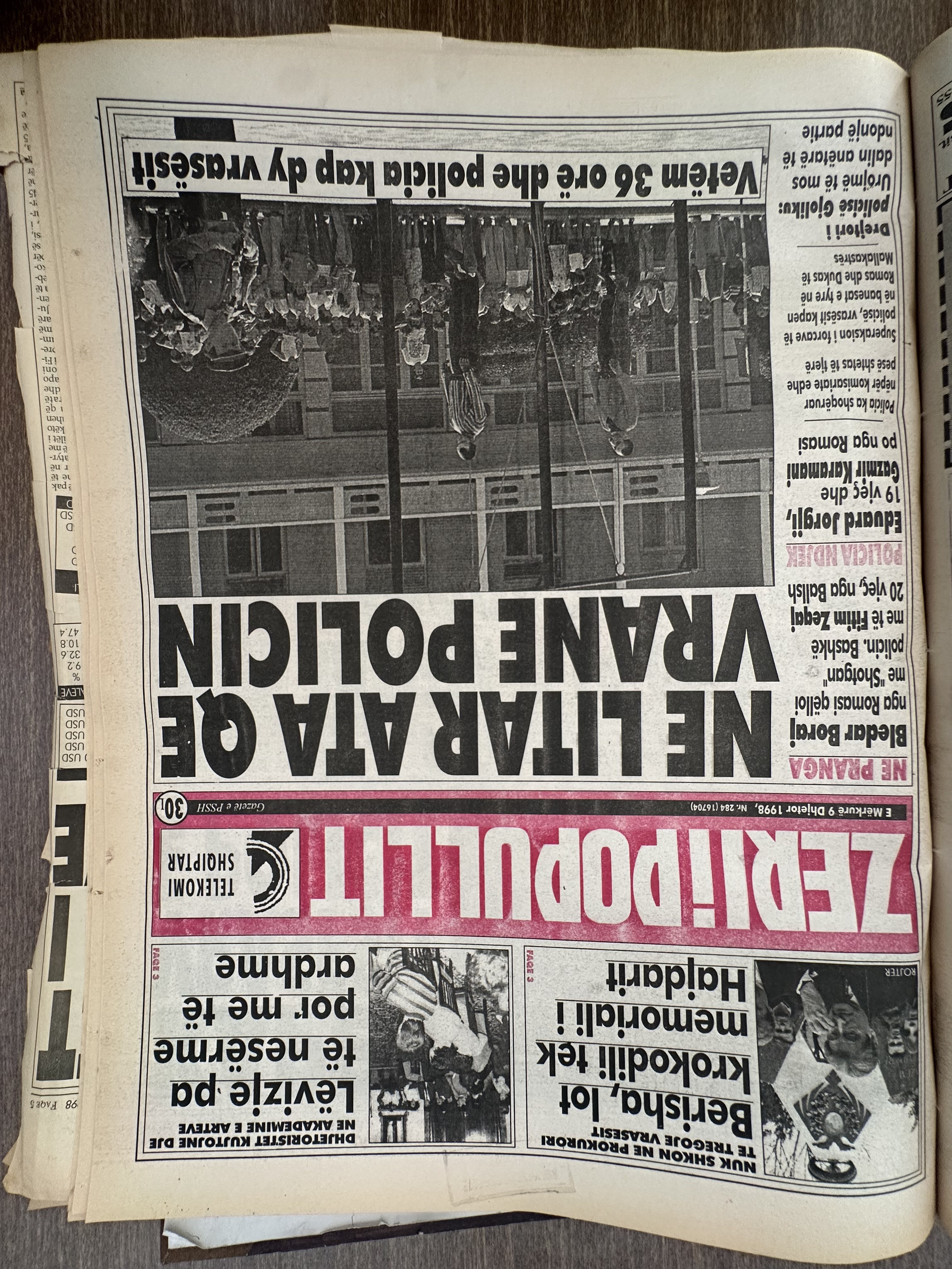 Zëri i Popullit 1998-12-09