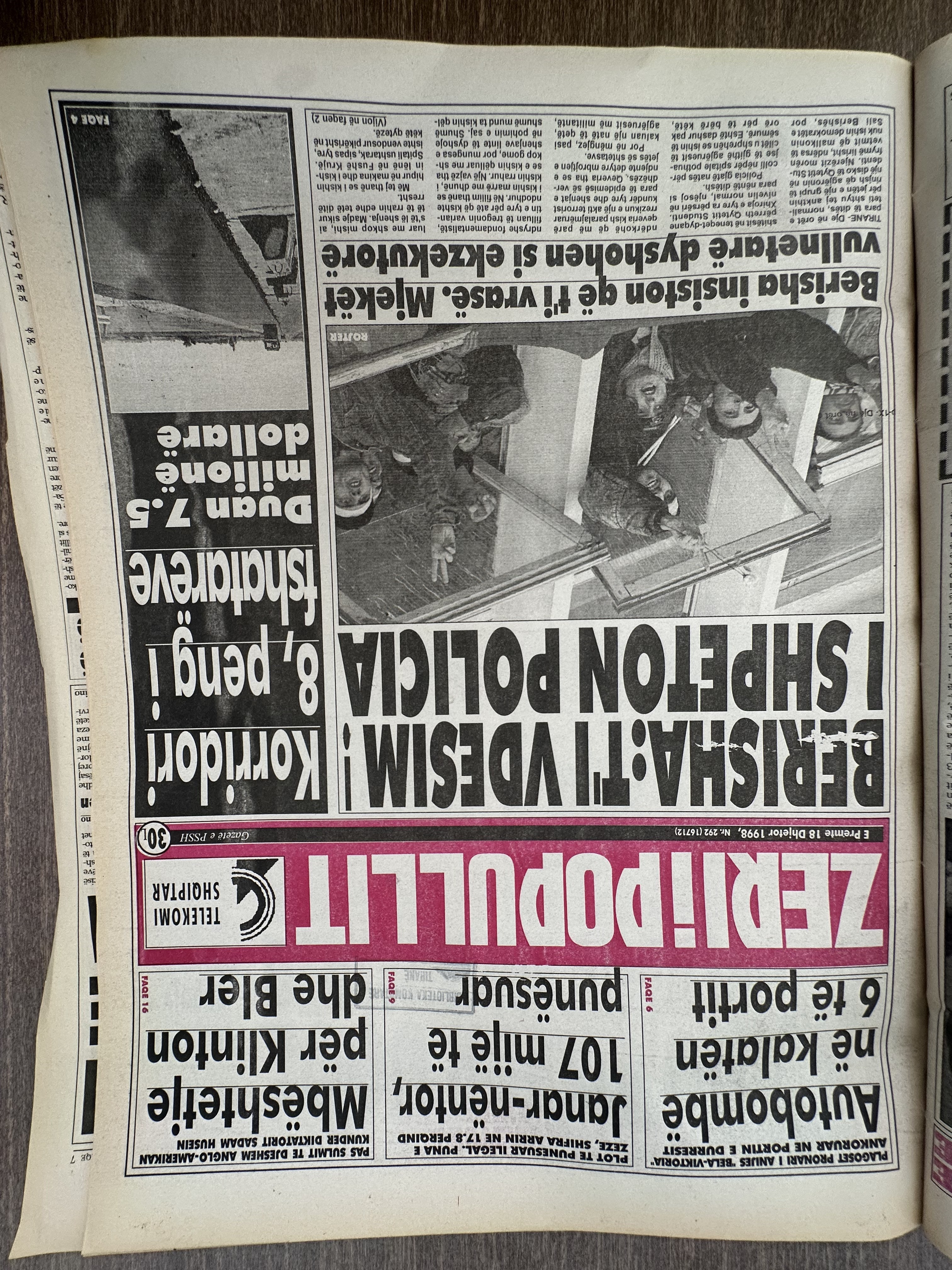 Zëri i Popullit 1998-12-18