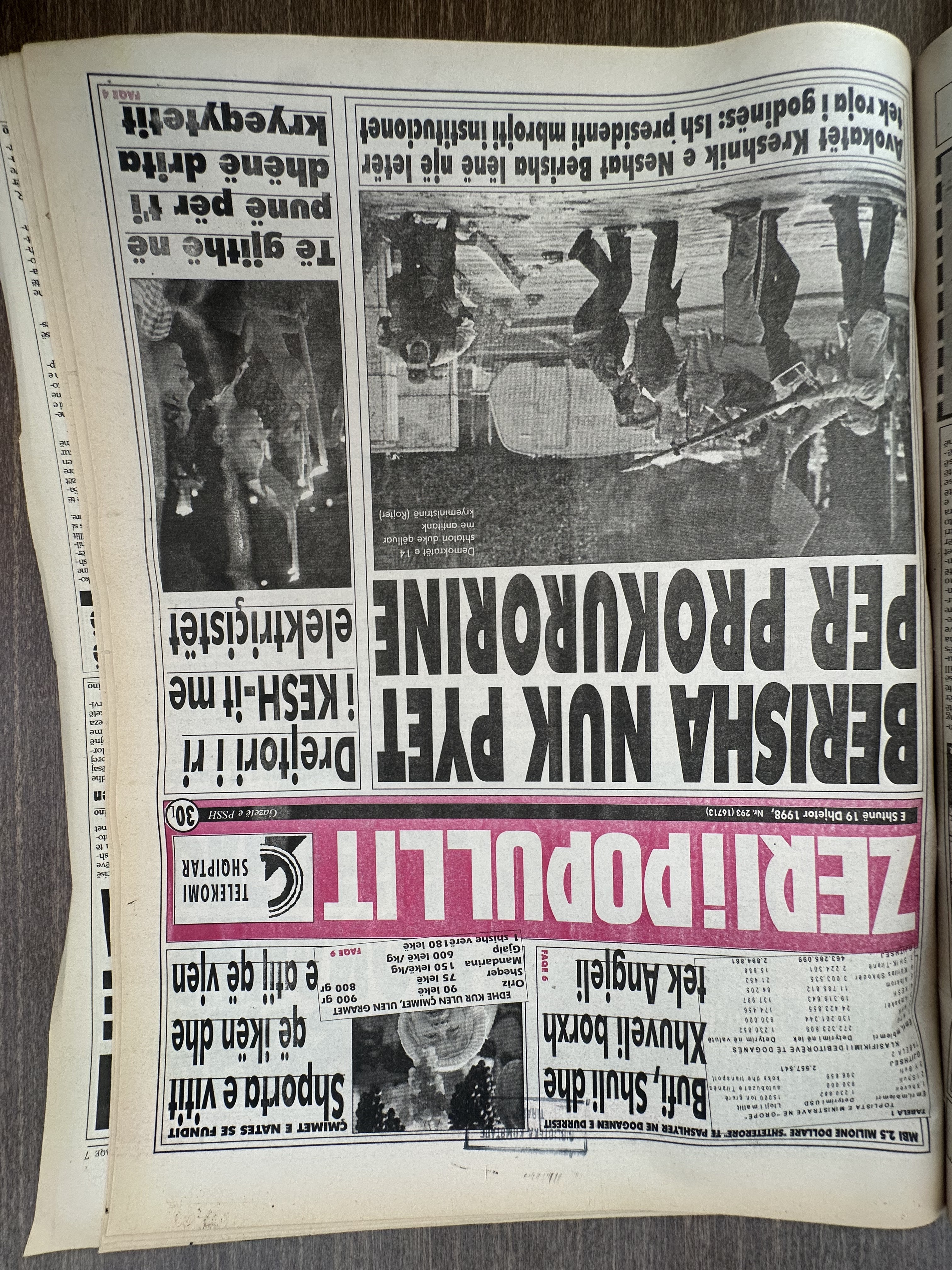 Zëri i Popullit 1998-12-19