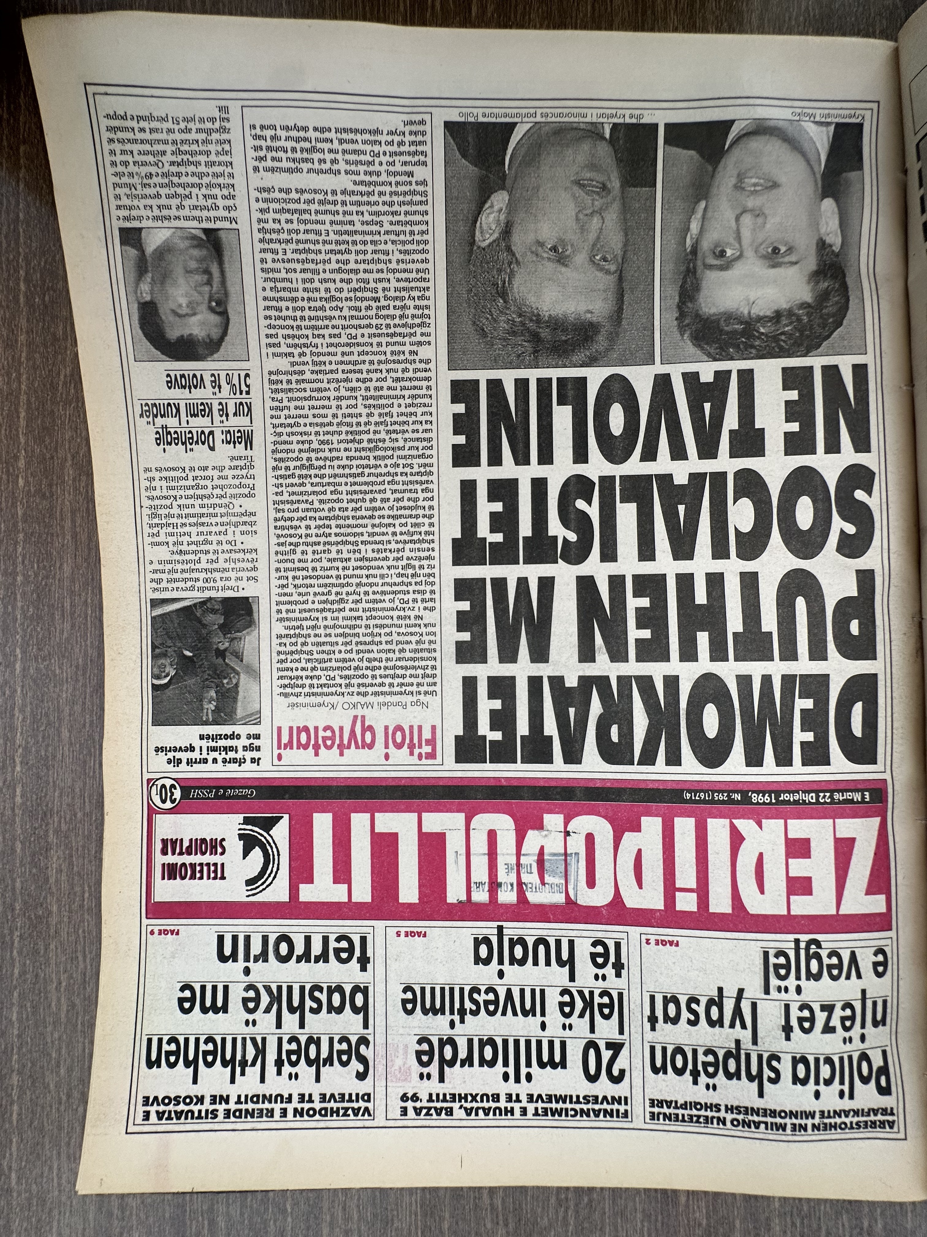 Zëri i Popullit 1998-12-22