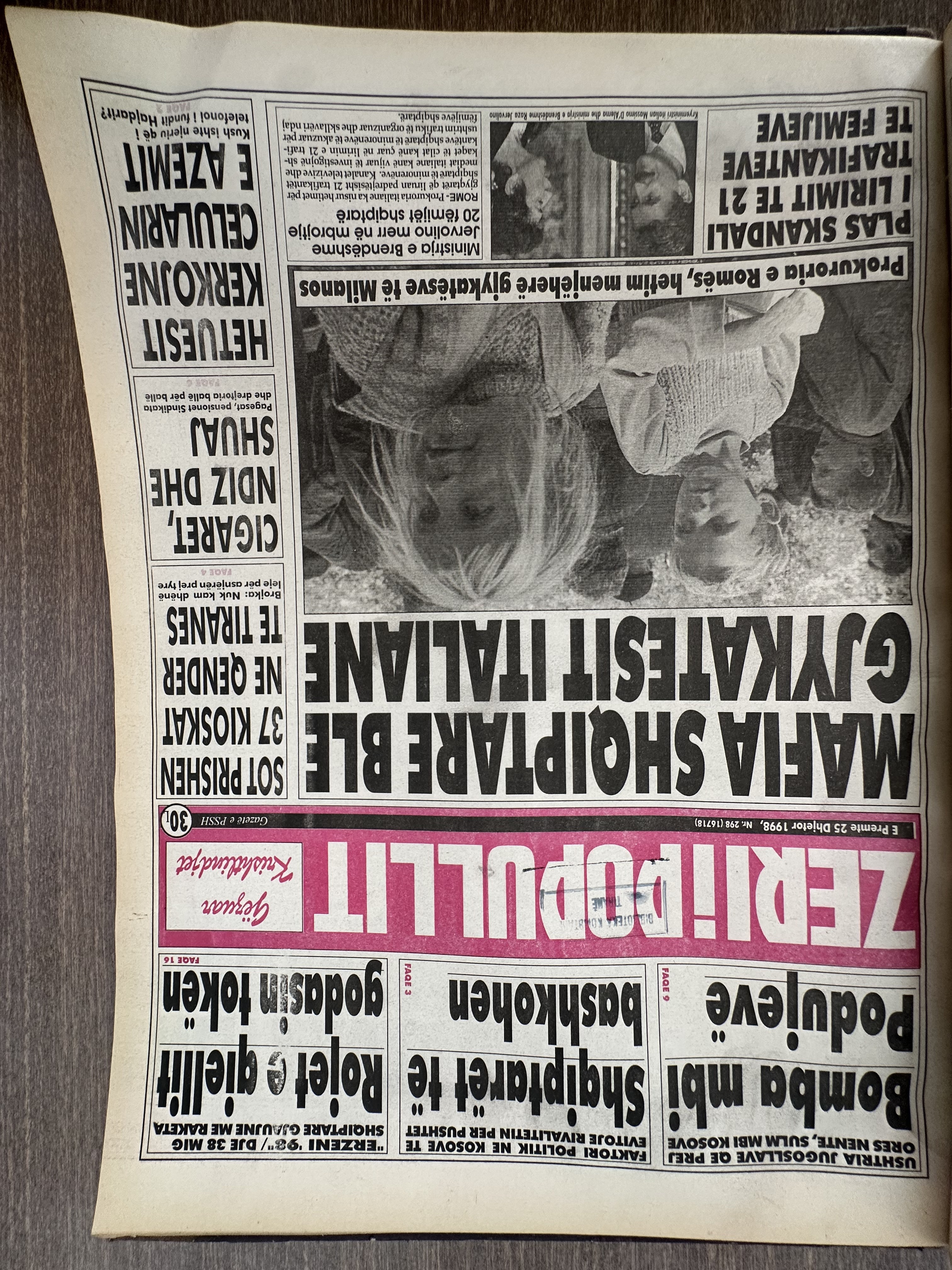 Zëri i Popullit 1998-09-25