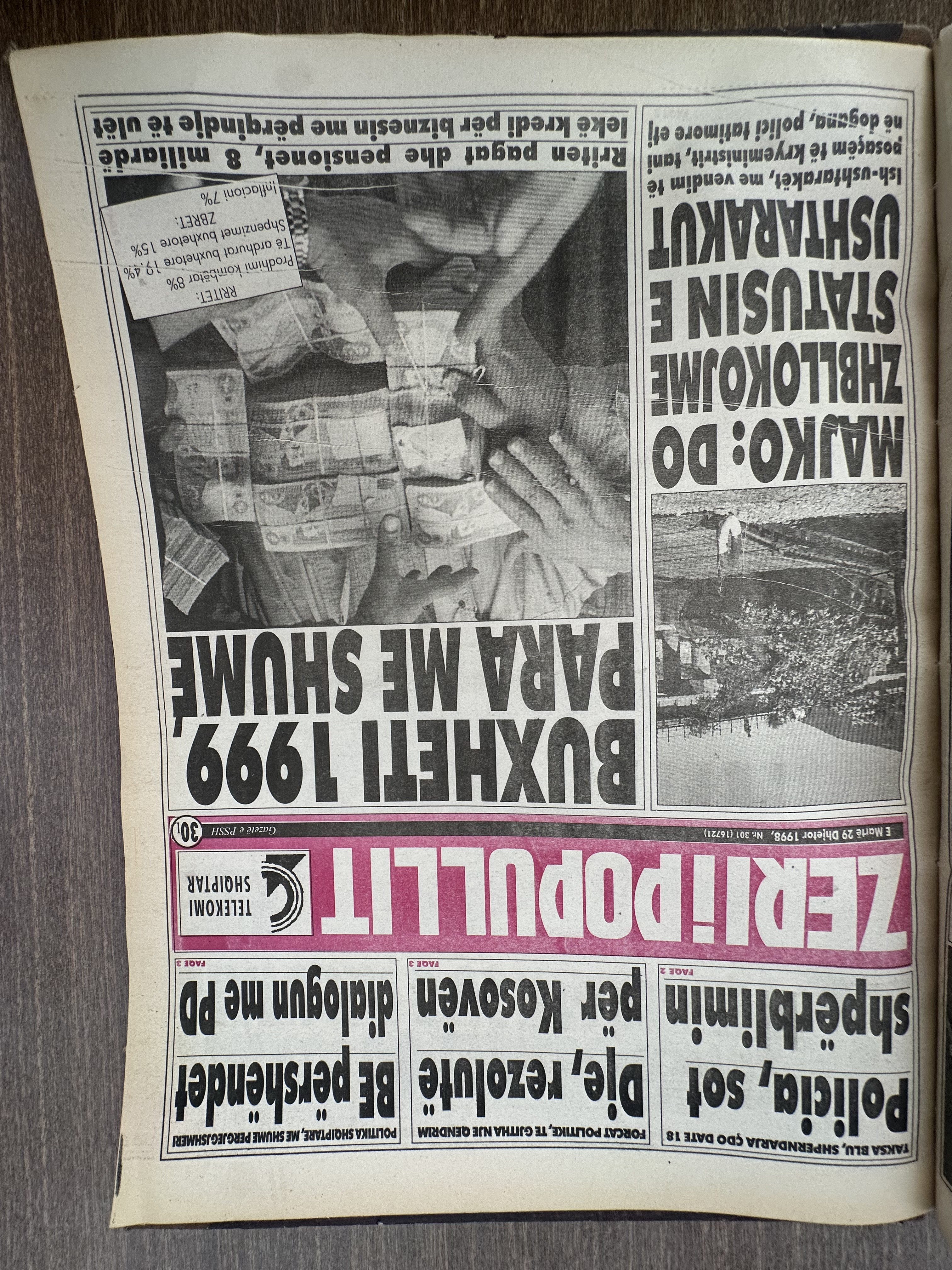 Zëri i Popullit 1998-12-29