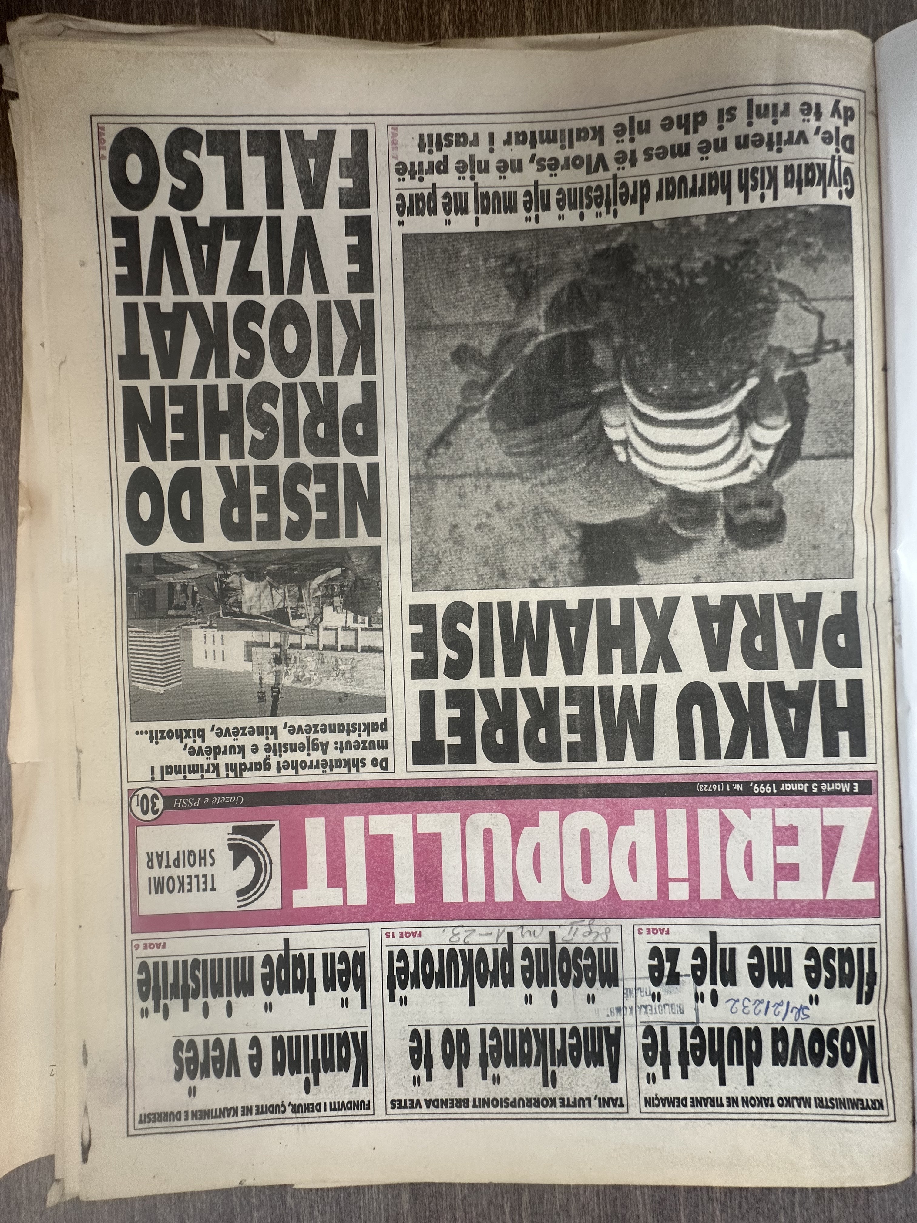 Zëri i Popullit 1999-01-05