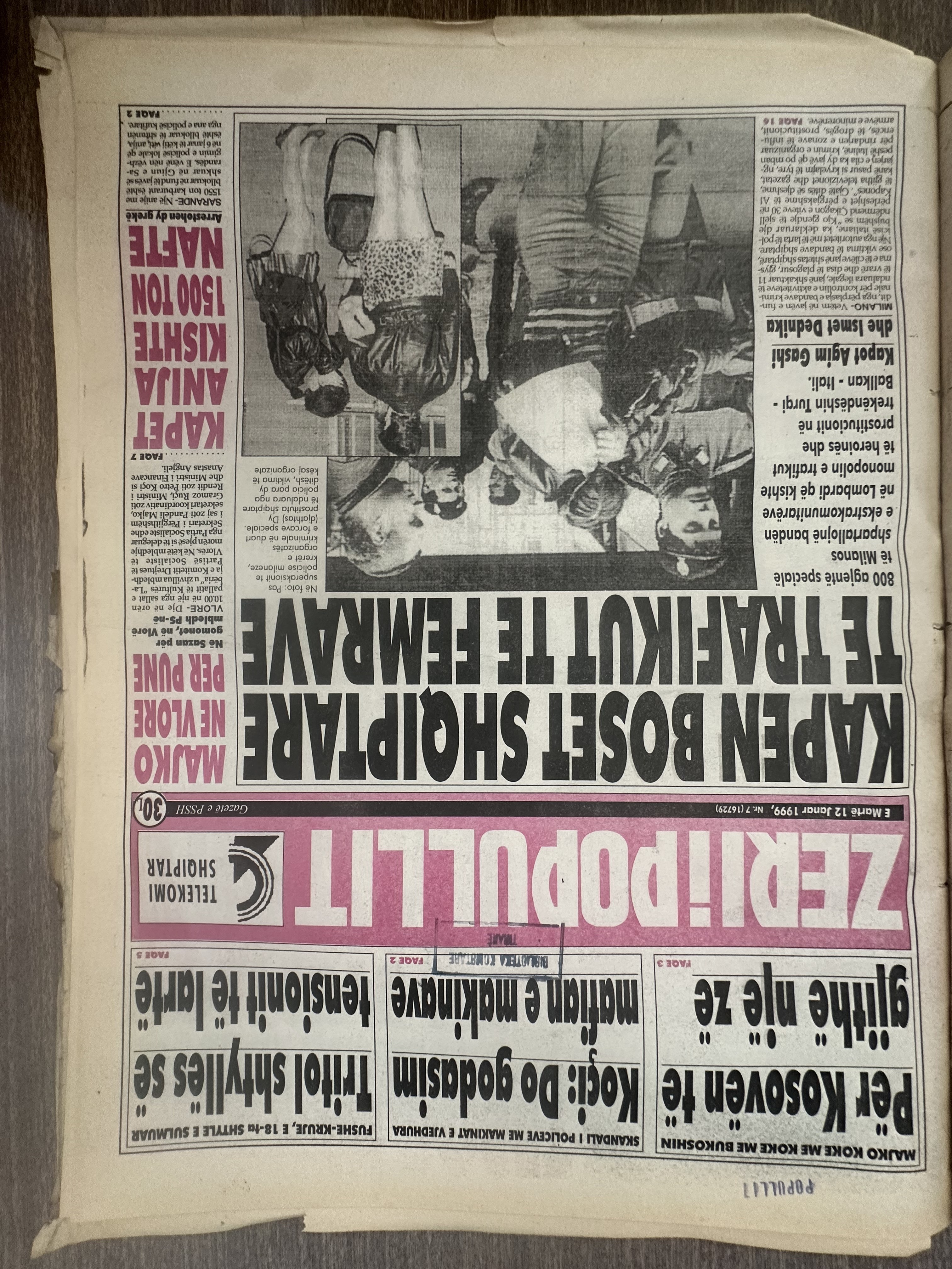 Zëri i Popullit 1999-01-12