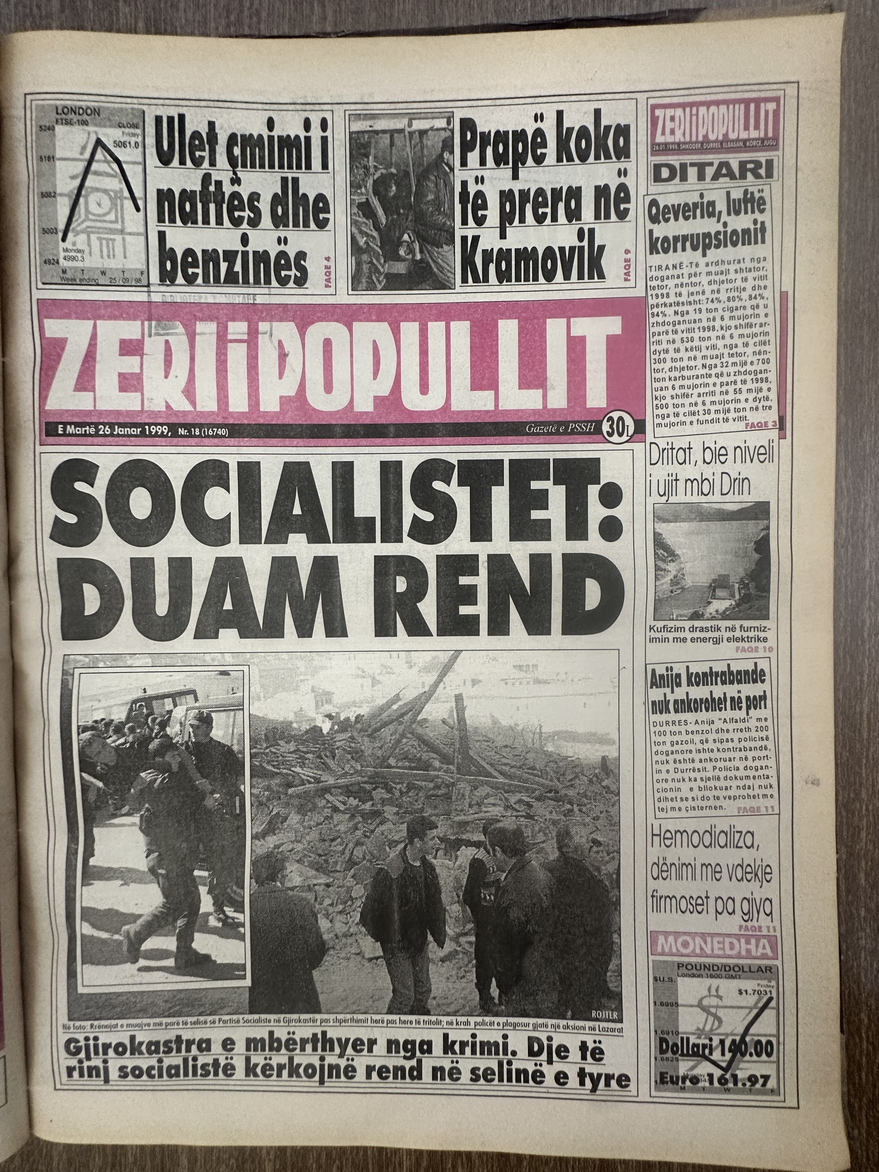 Zëri i Popullit 1999-01-26