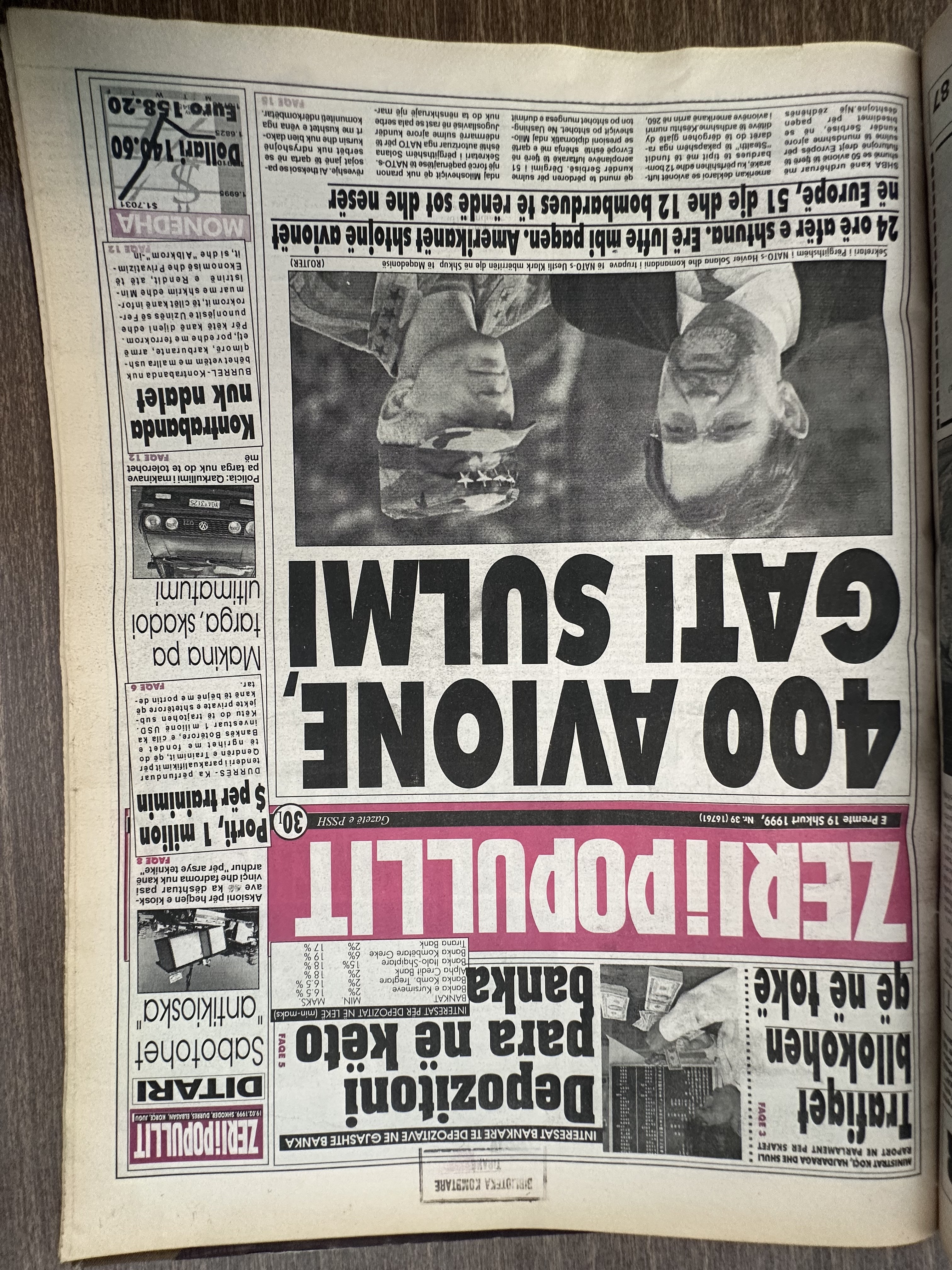 Zëri i Popullit 1999-02-19