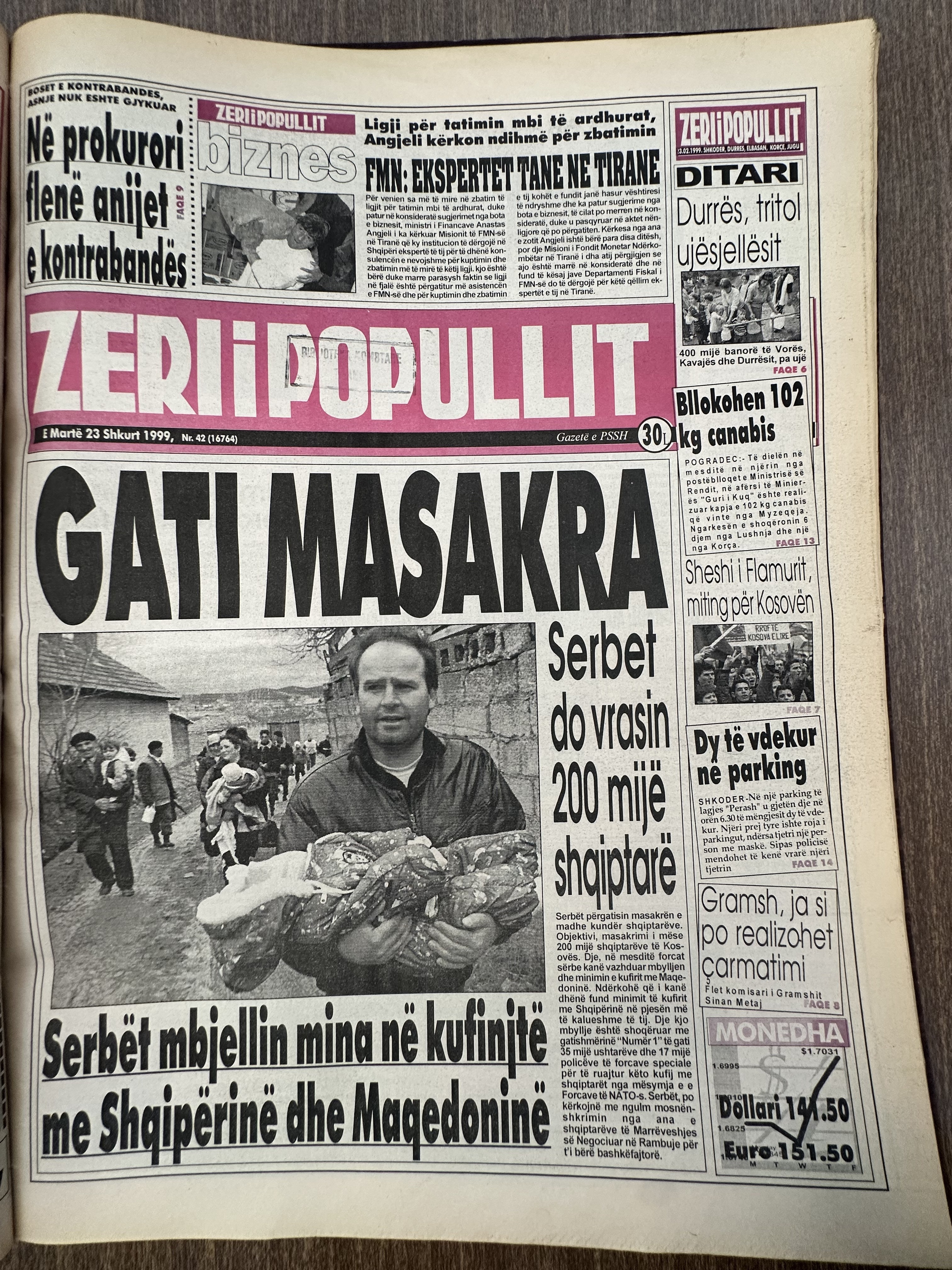 Zëri i Popullit 1999-02-23