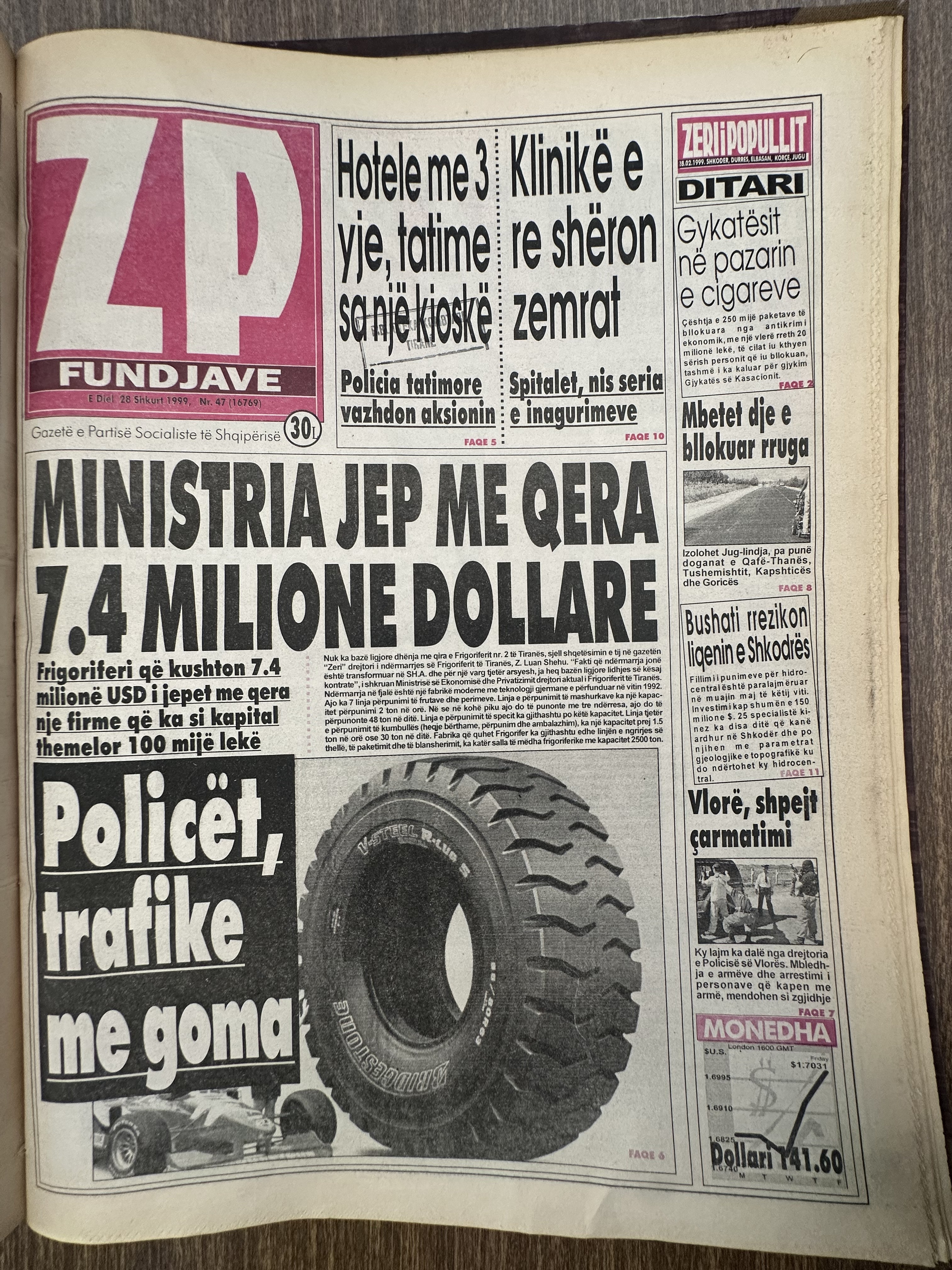 Zëri i Popullit 1999-02-28
