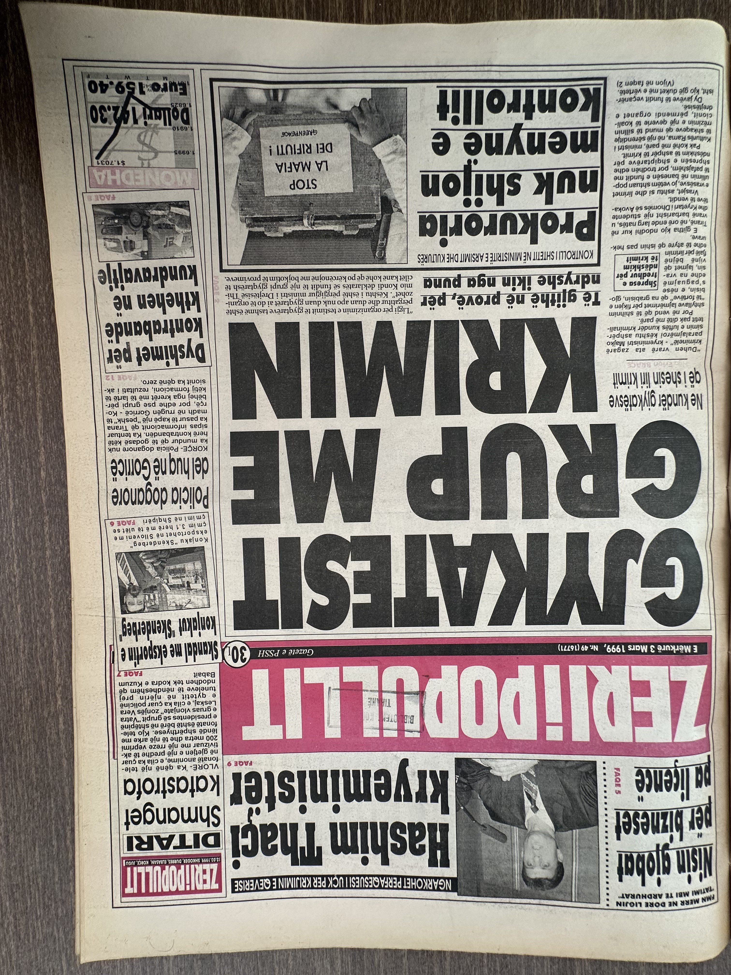 Zëri i Popullit 1999-03-03