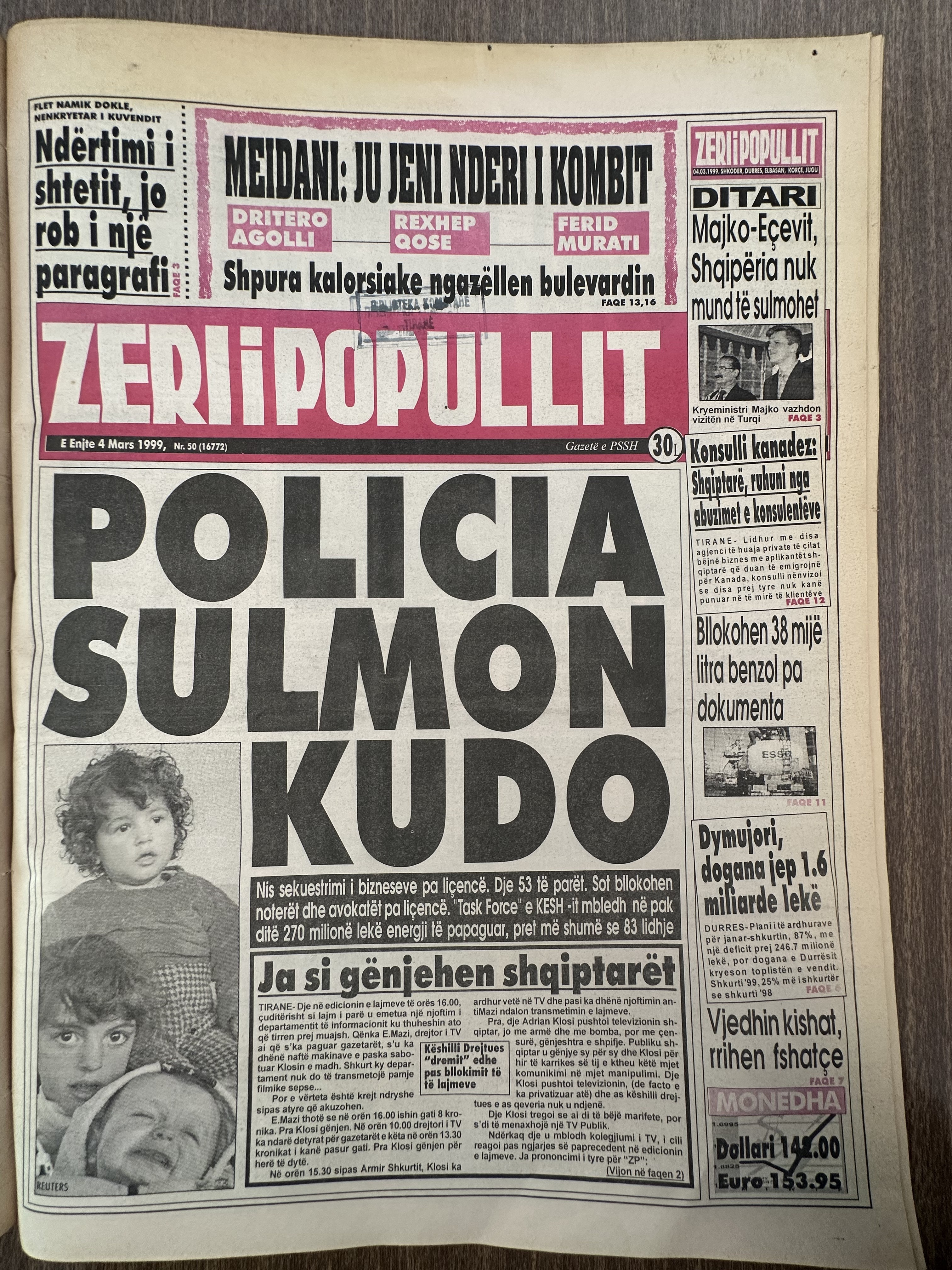 Zëri i Popullit 1999-03-04