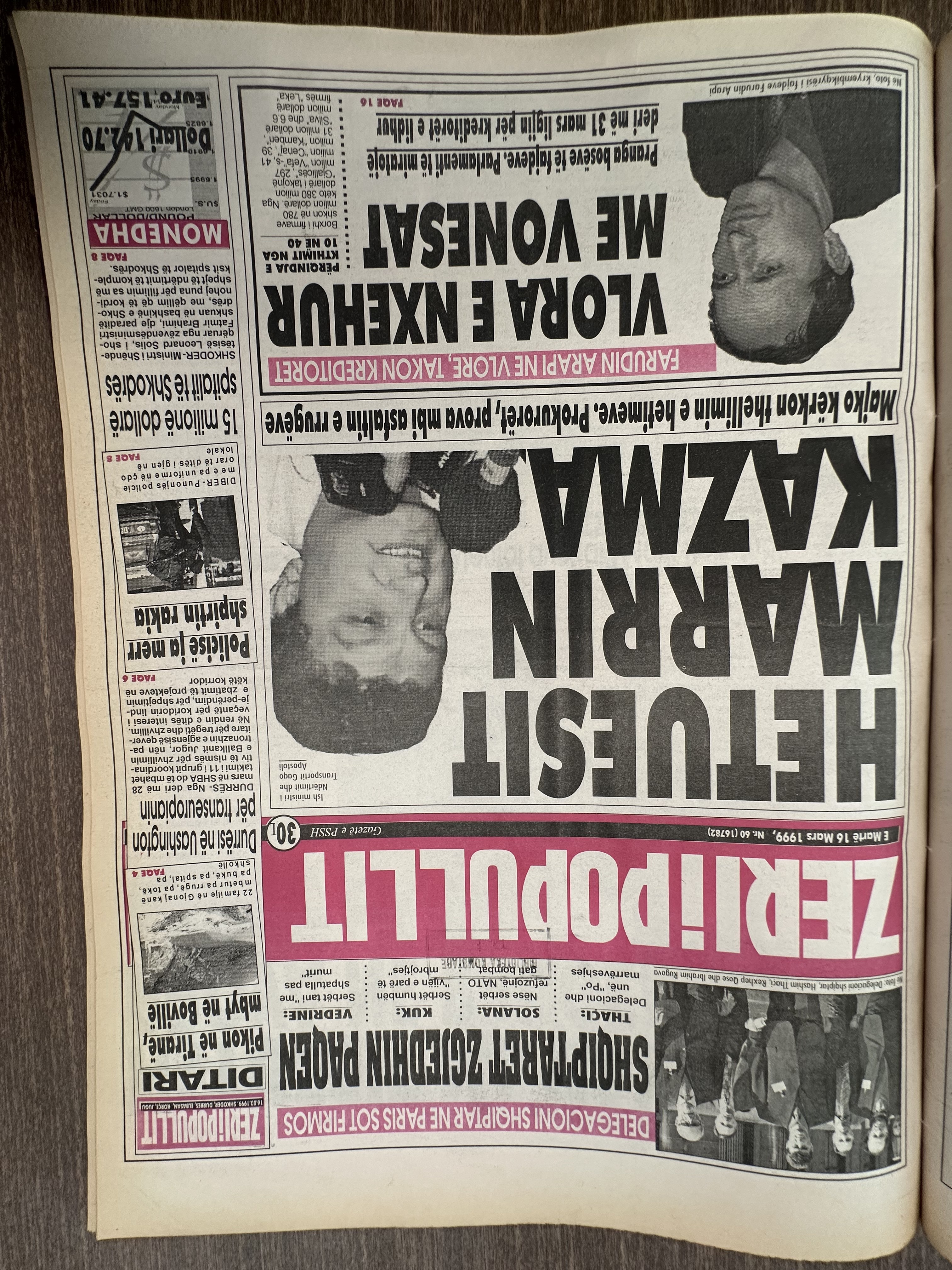 Zëri i Popullit 1999-03-16