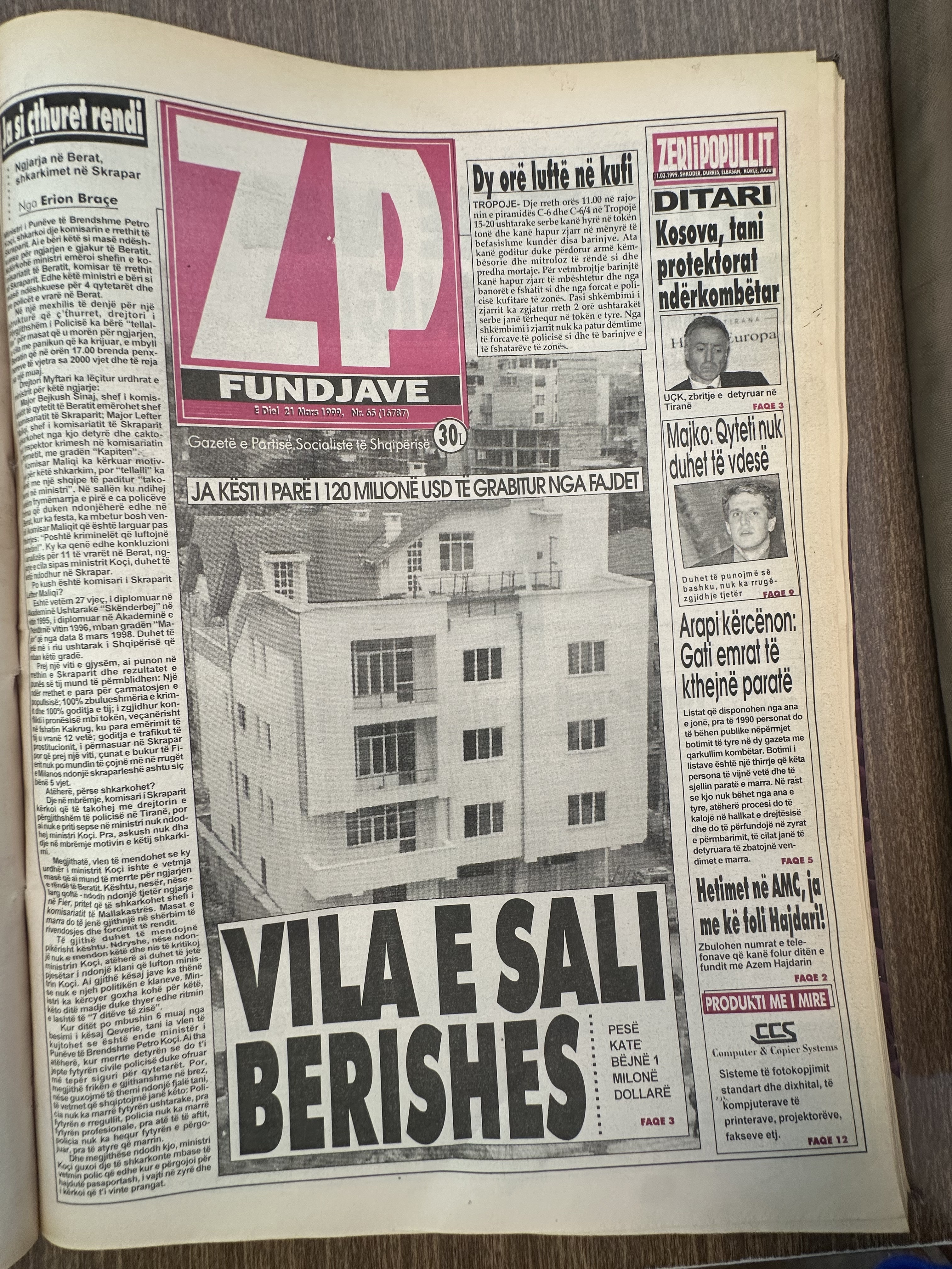 Zëri i Popullit 1999-03-21