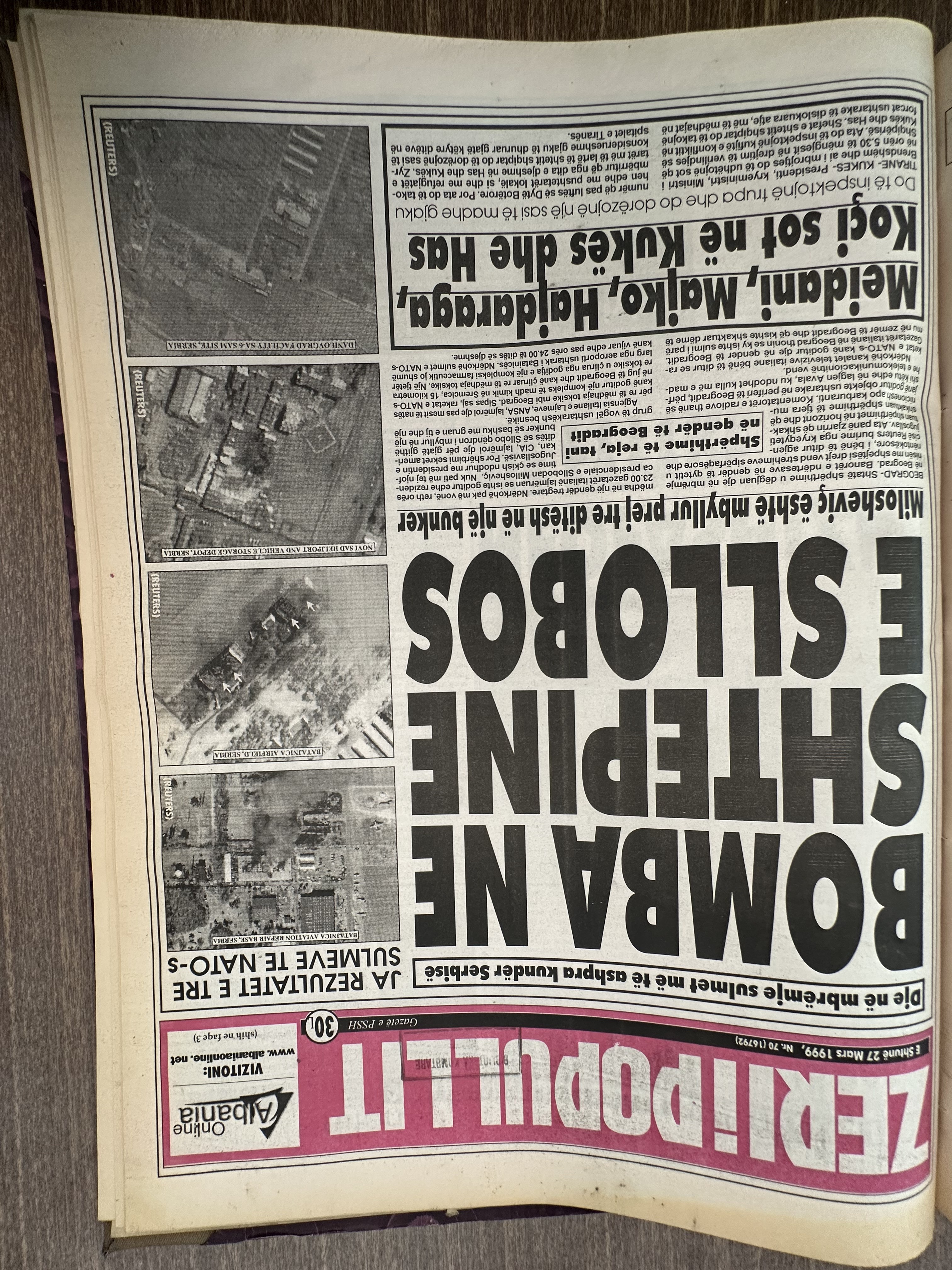 Zëri i Popullit 1999-03-27