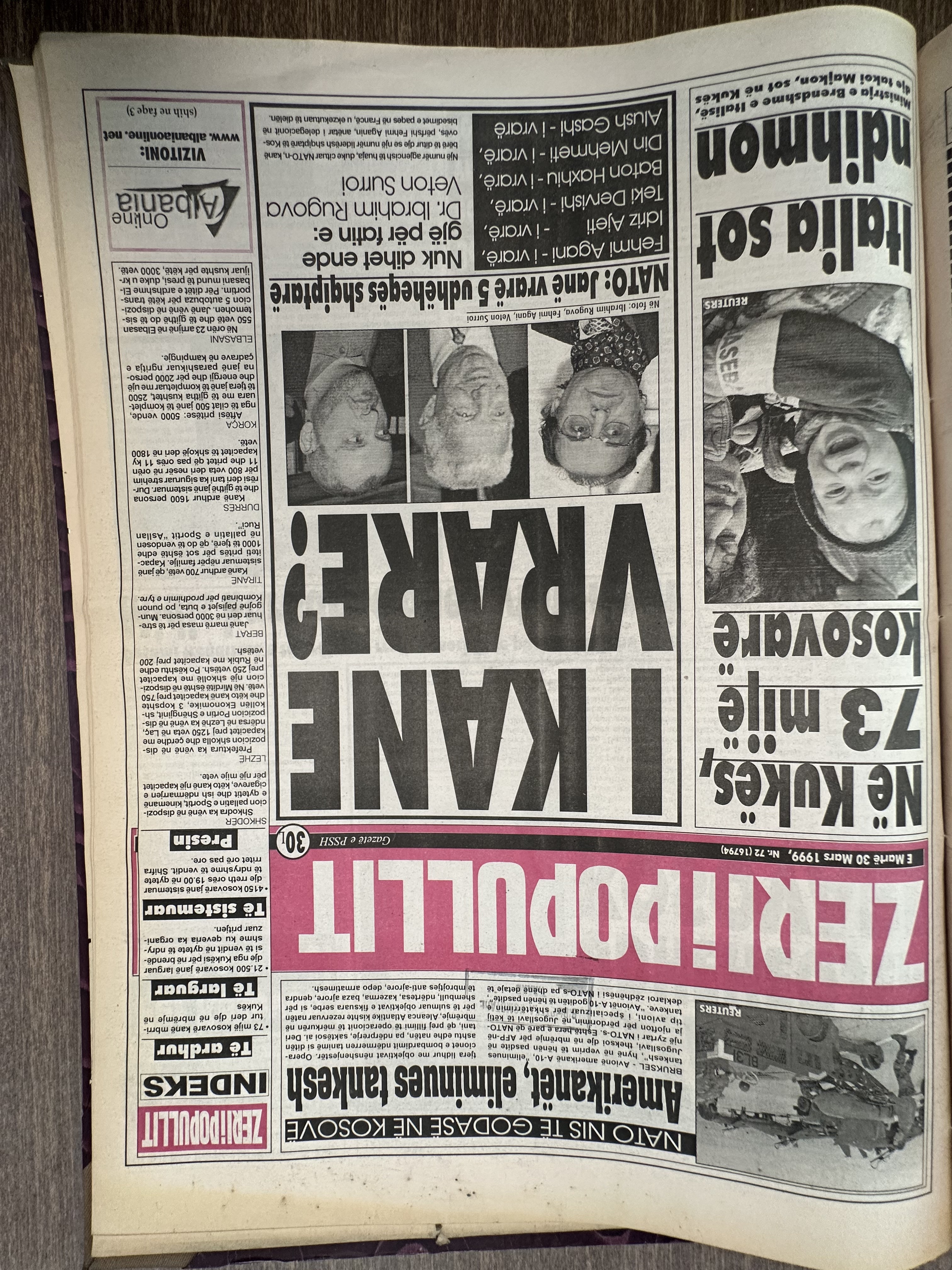 Zëri i Popullit 1999-03-30