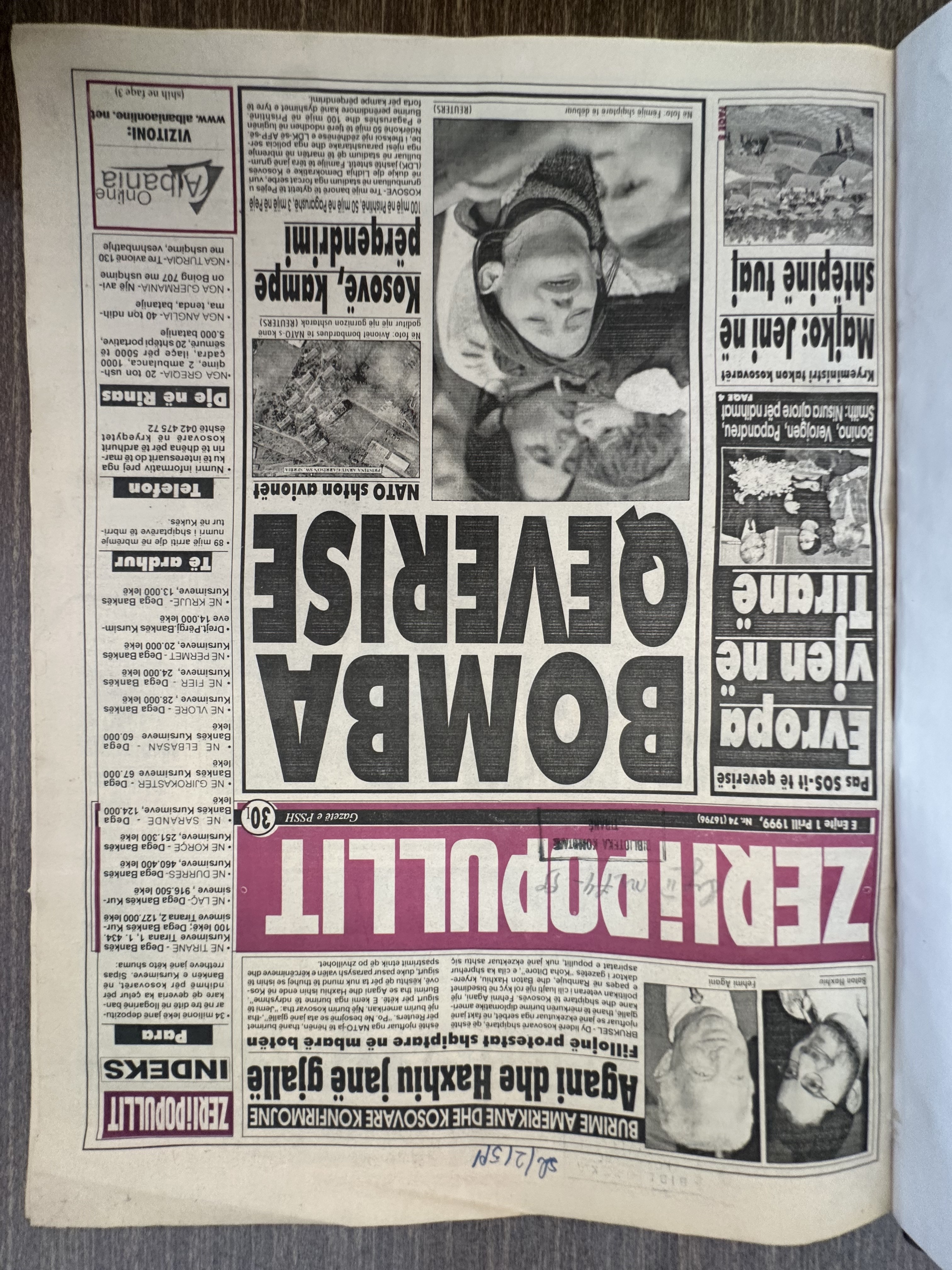 Zëri i Popullit 1999-04-01