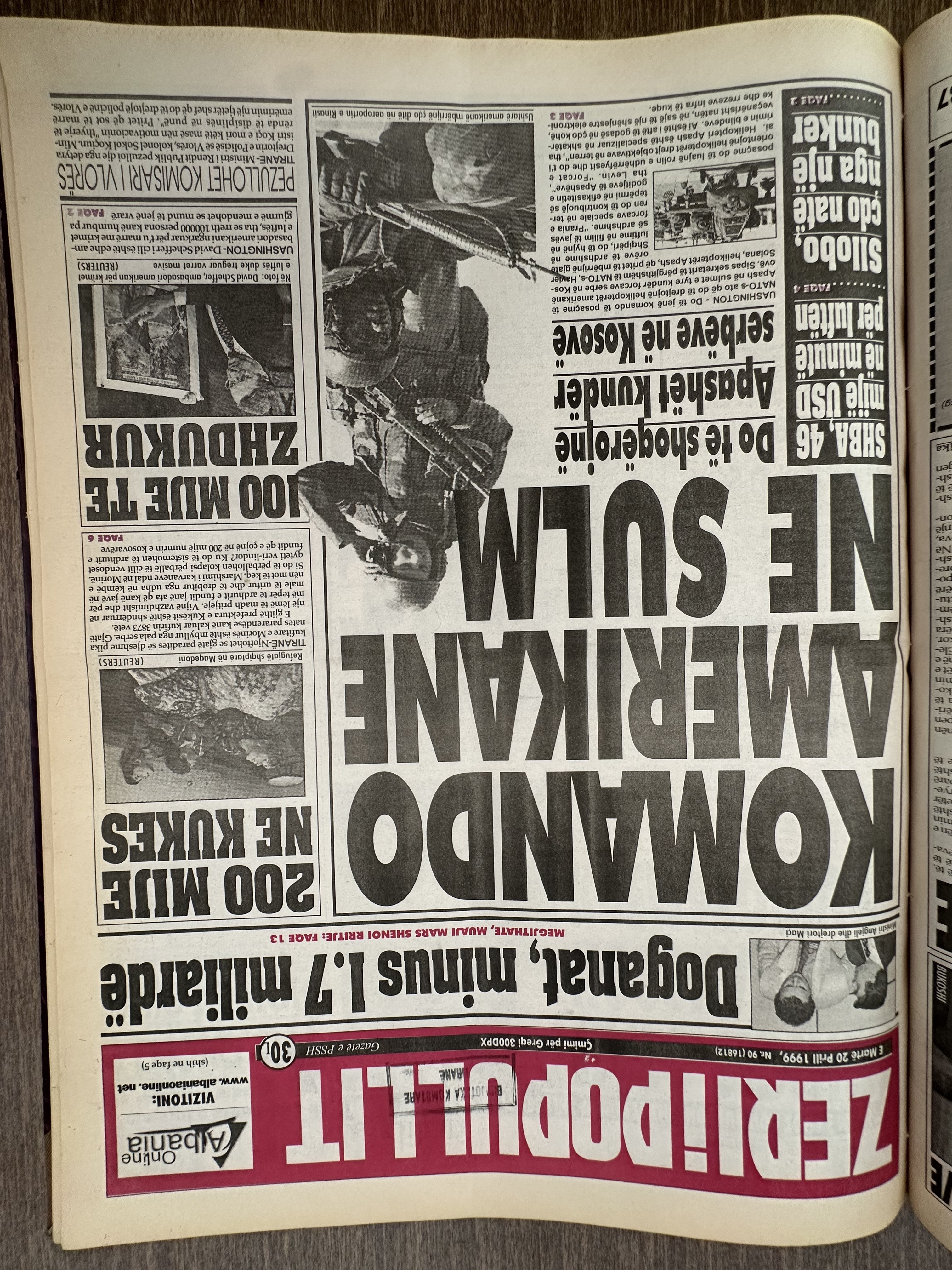 Zëri i Popullit 1999-04-20