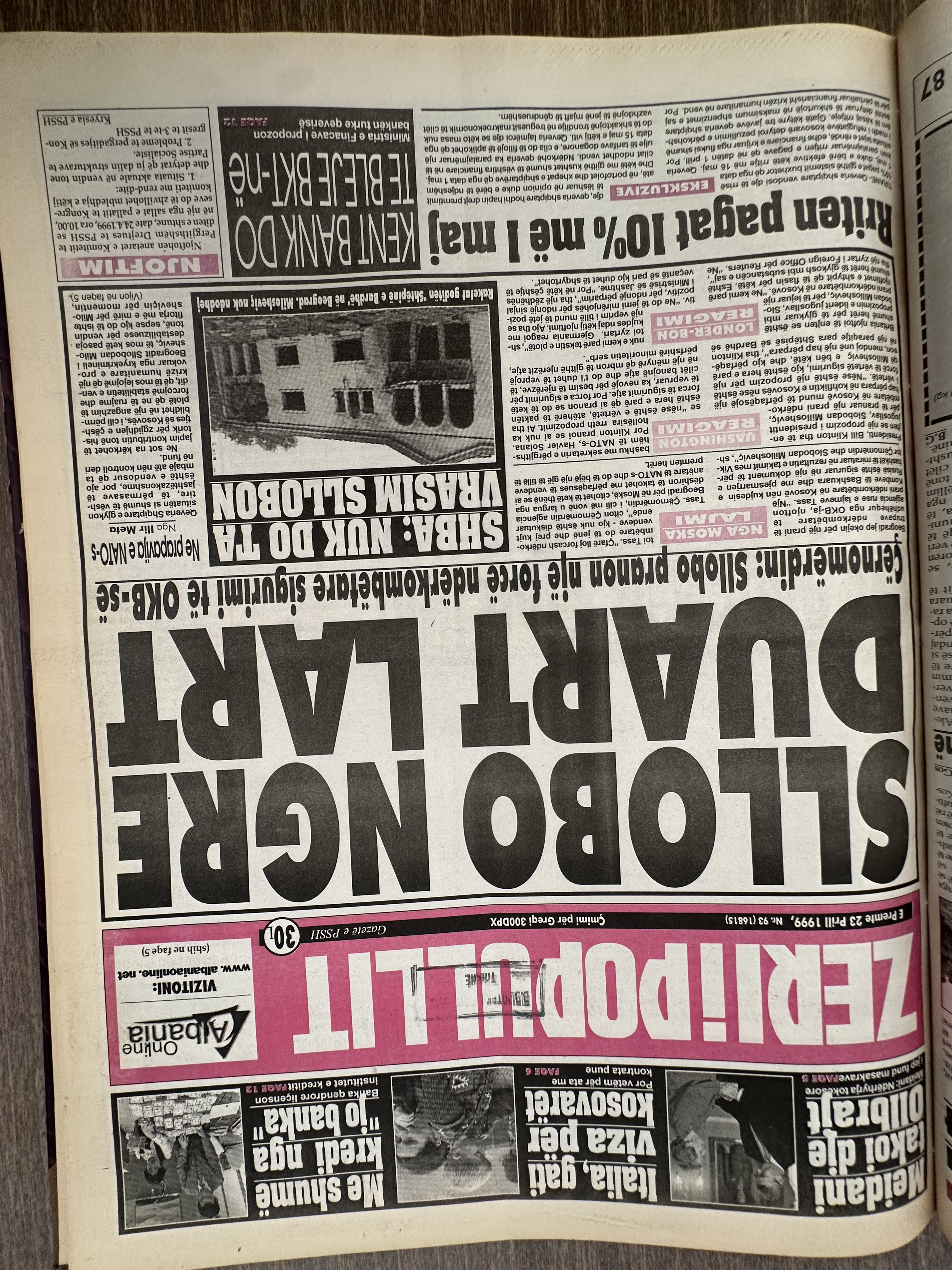 Zëri i Popullit 1999-04-23