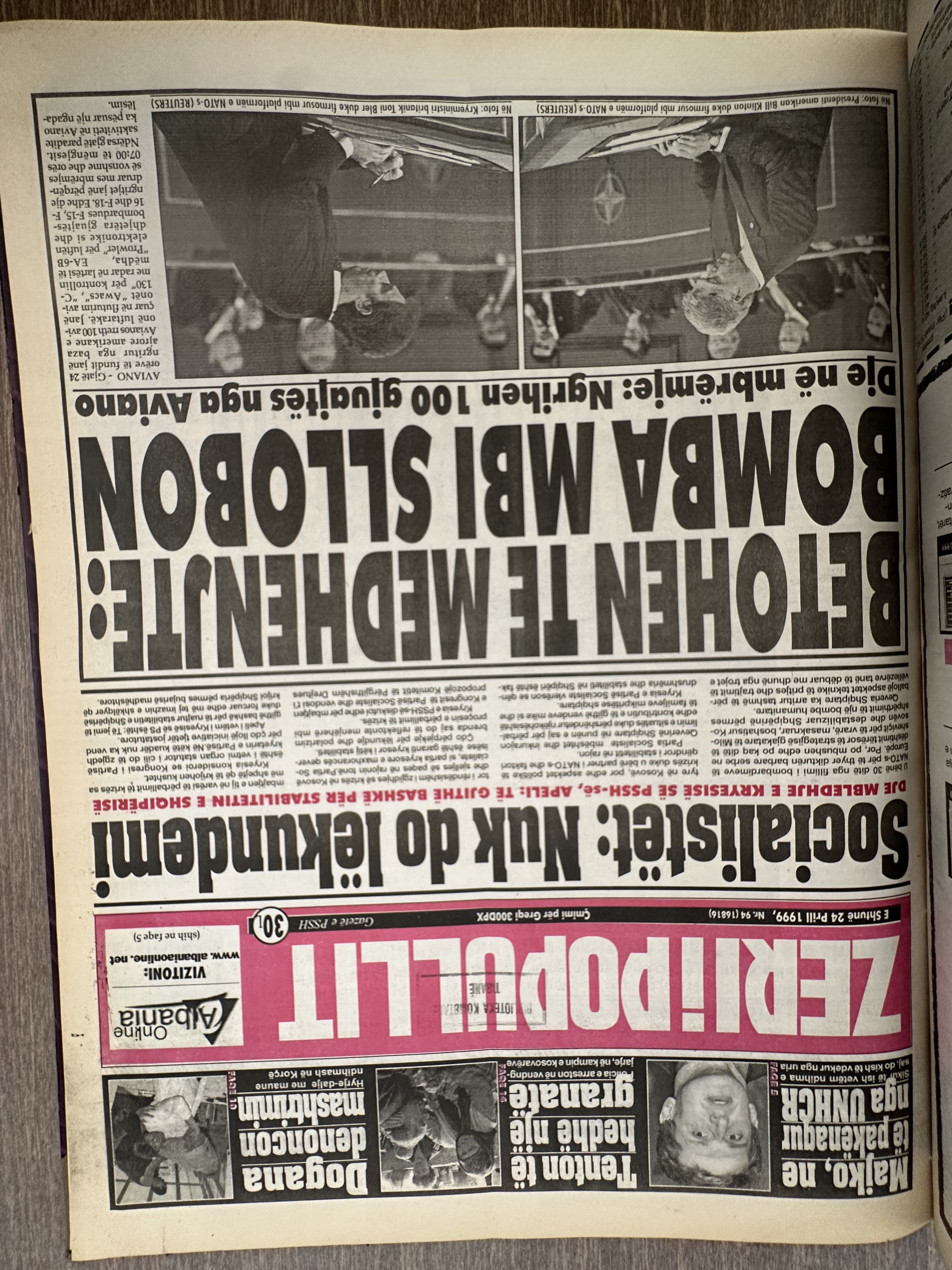 Zëri i Popullit 1999-04-24
