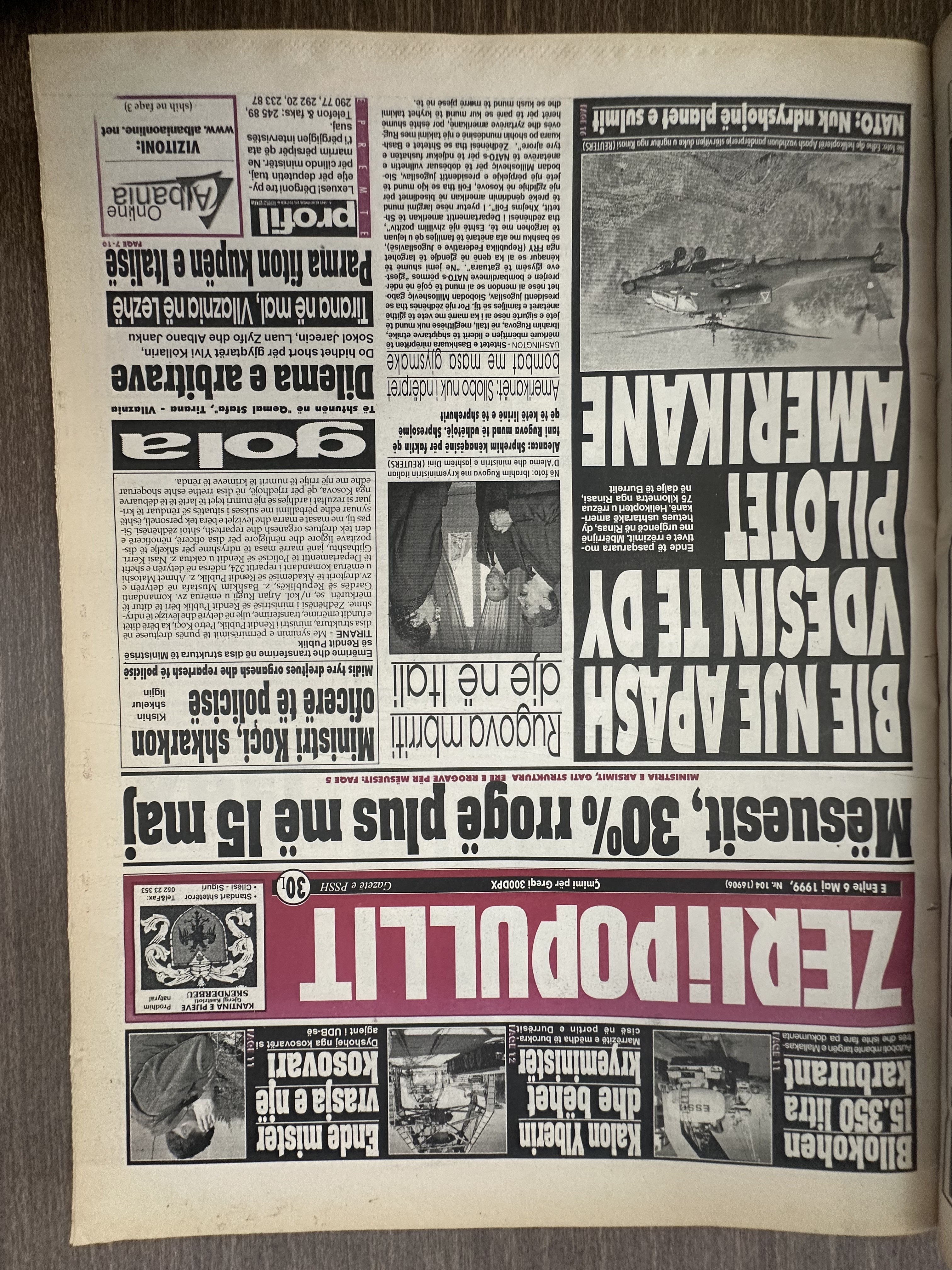 Zëri i Popullit 1999-05-06