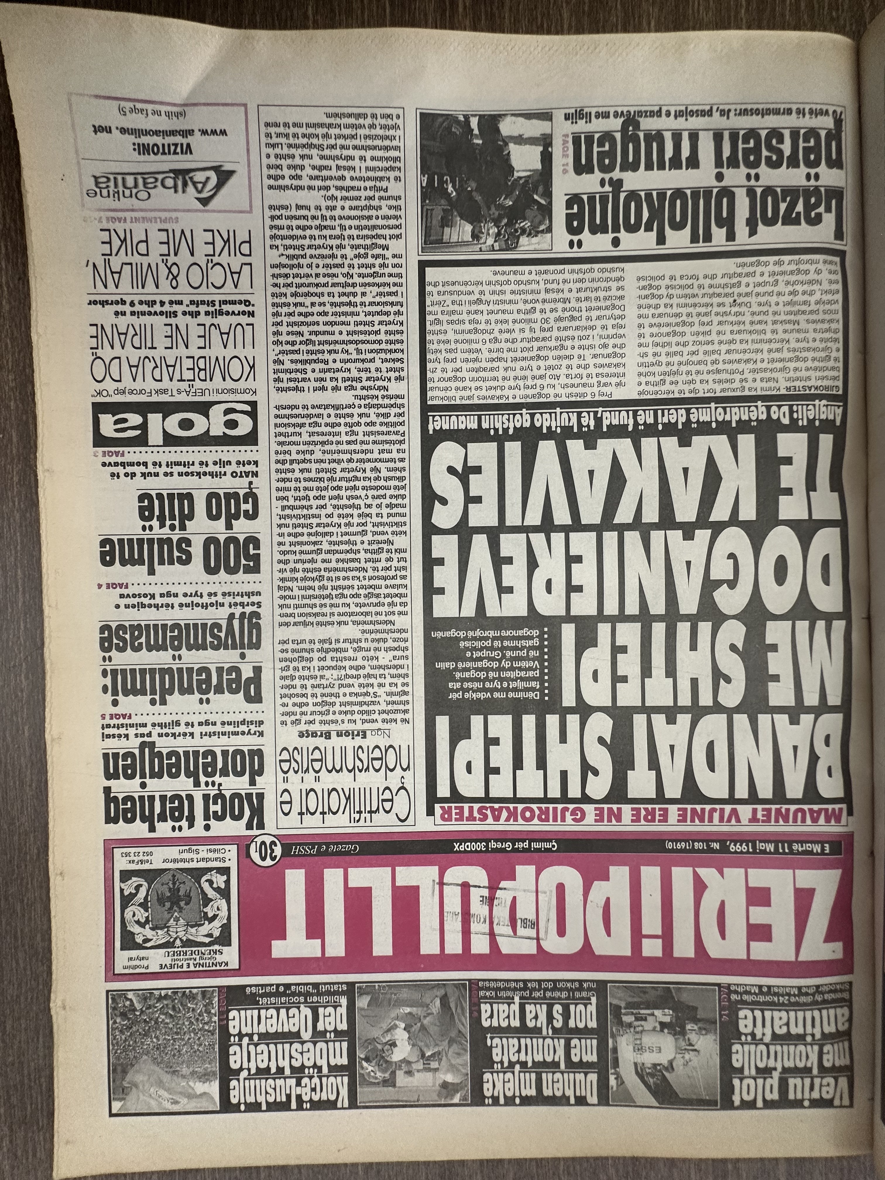 Zëri i Popullit 1999-05-11