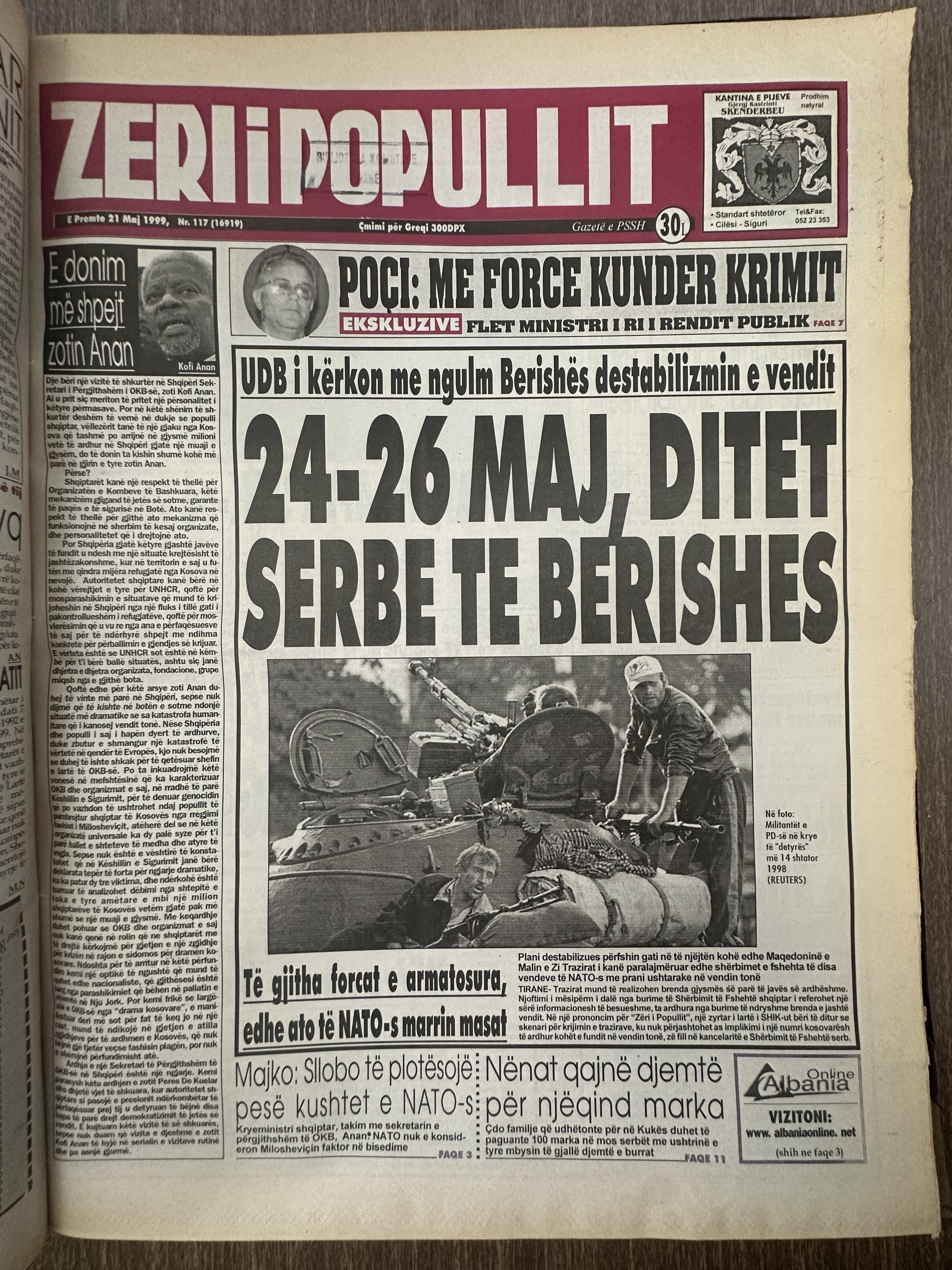Zëri i Popullit 1999-05-21
