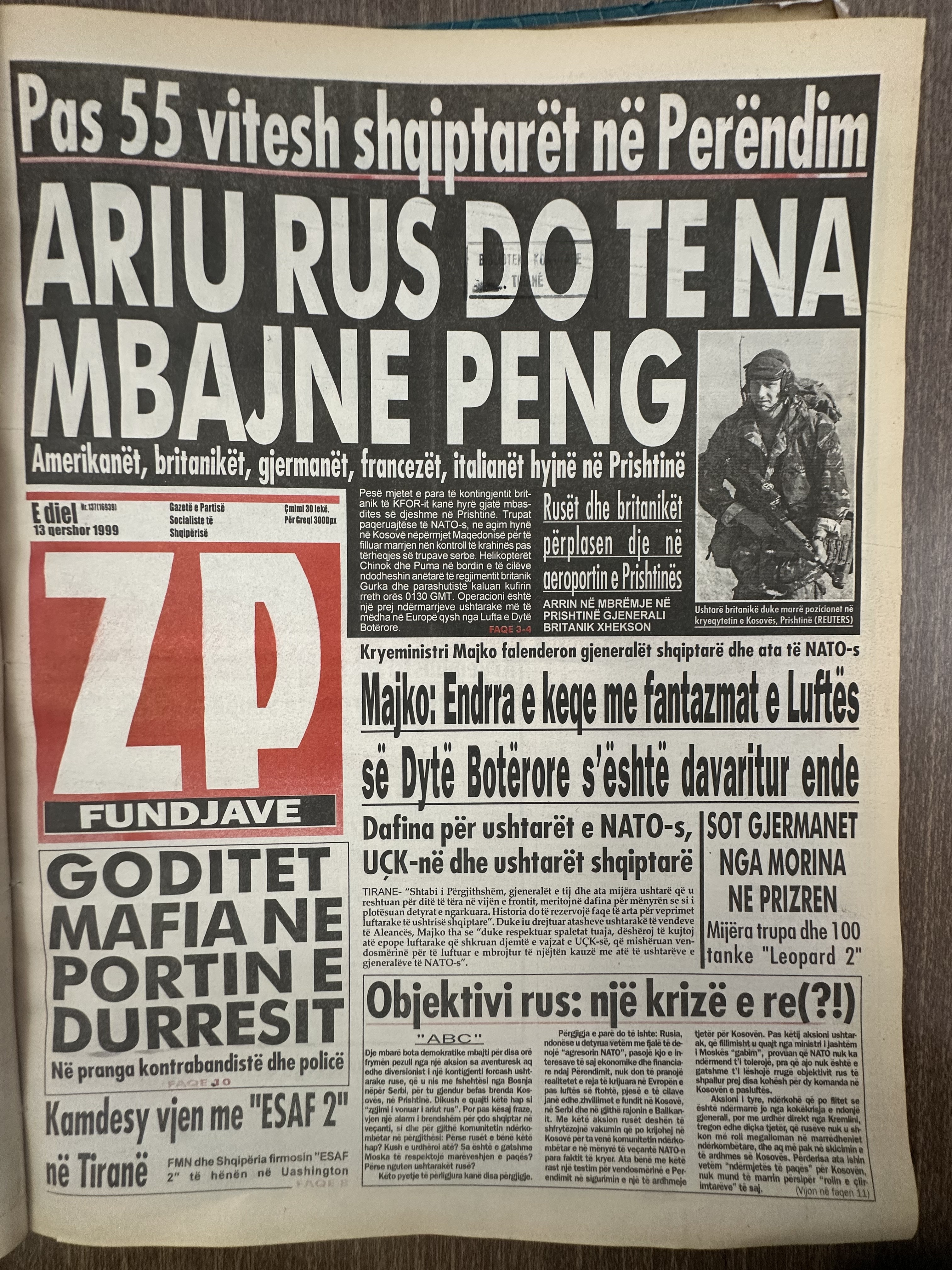 Zëri i Popullit 1999-06-13