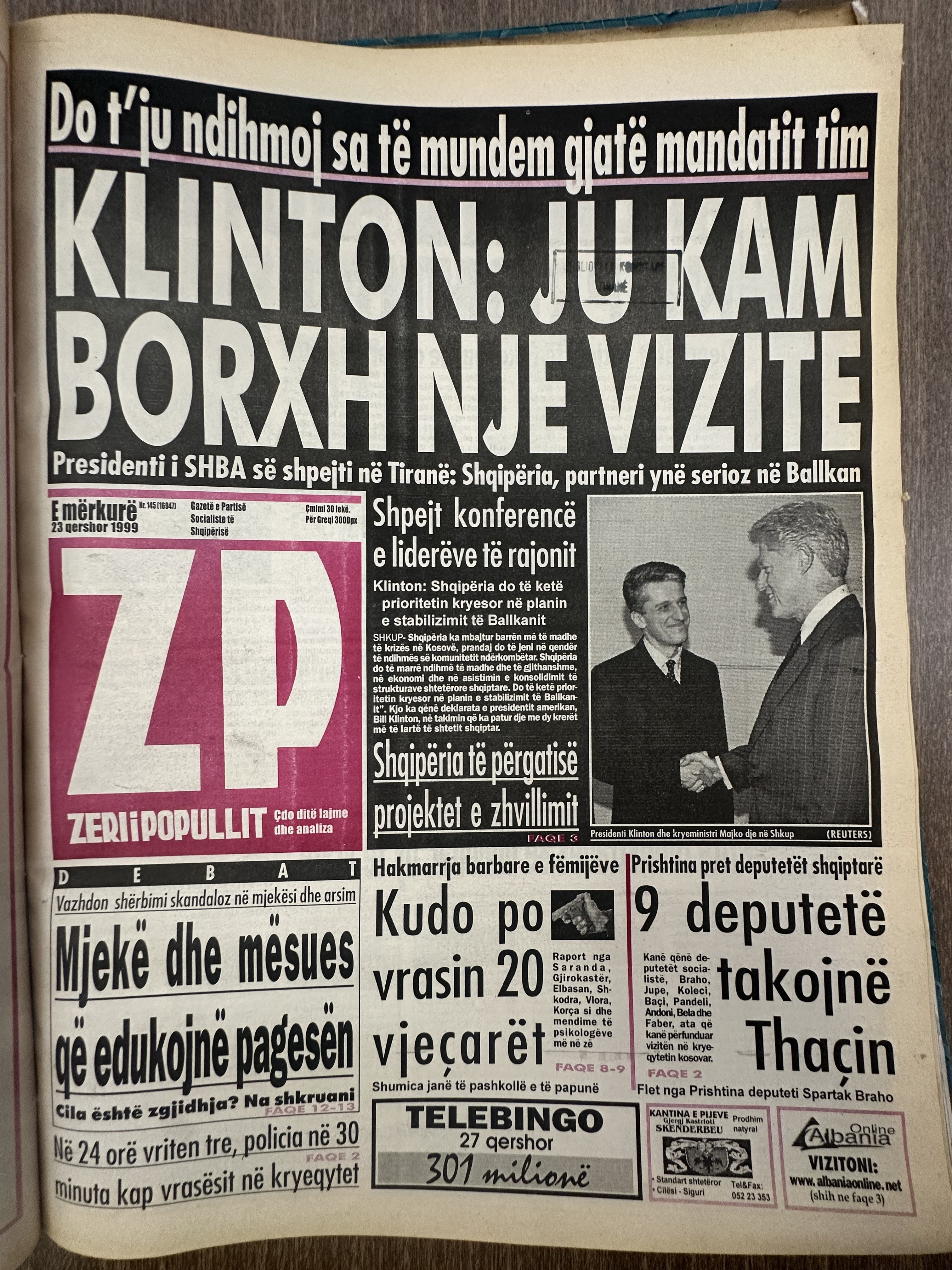 Zëri i Popullit 1999-06-23