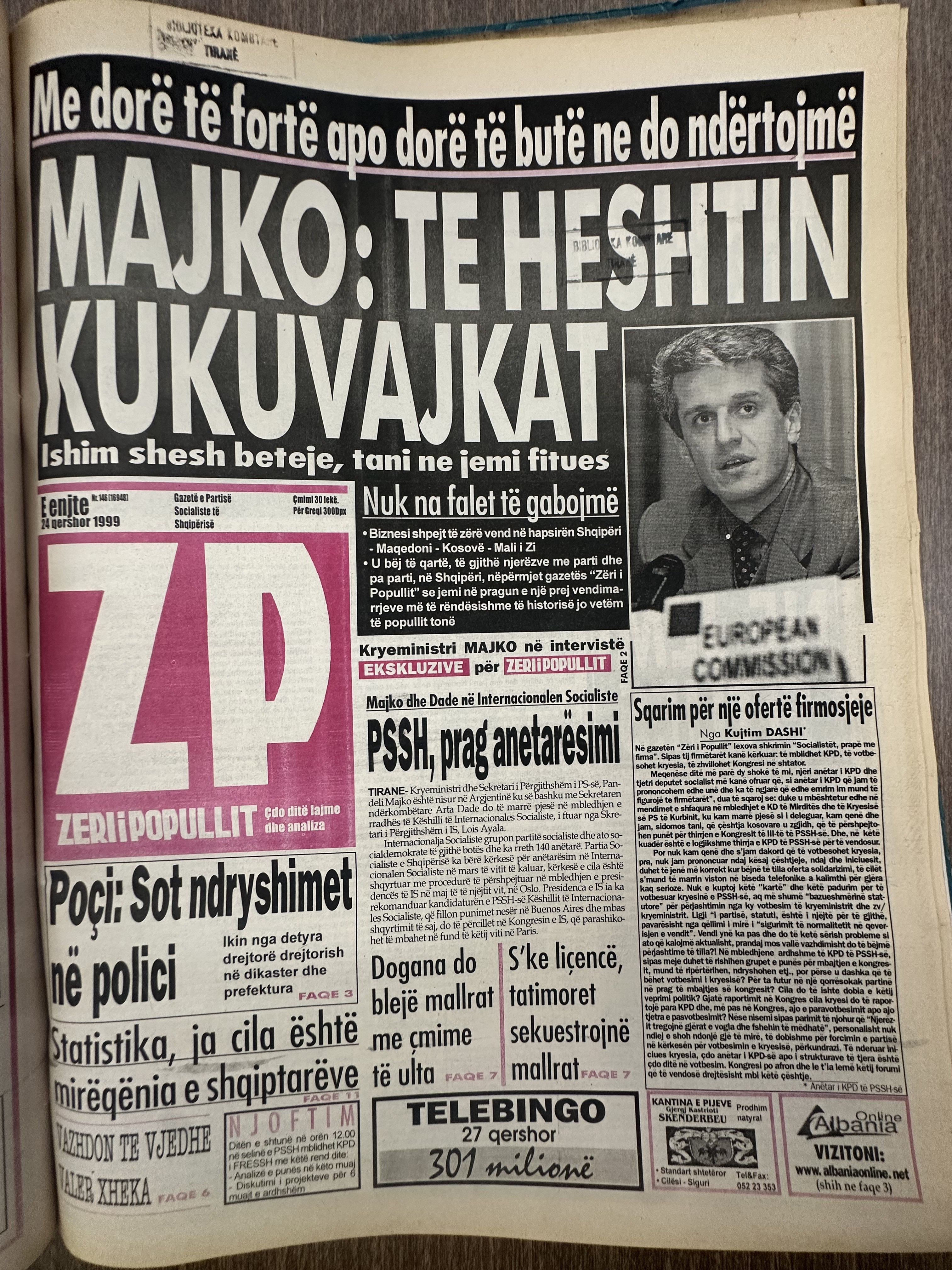 Zëri i Popullit 1999-06-24