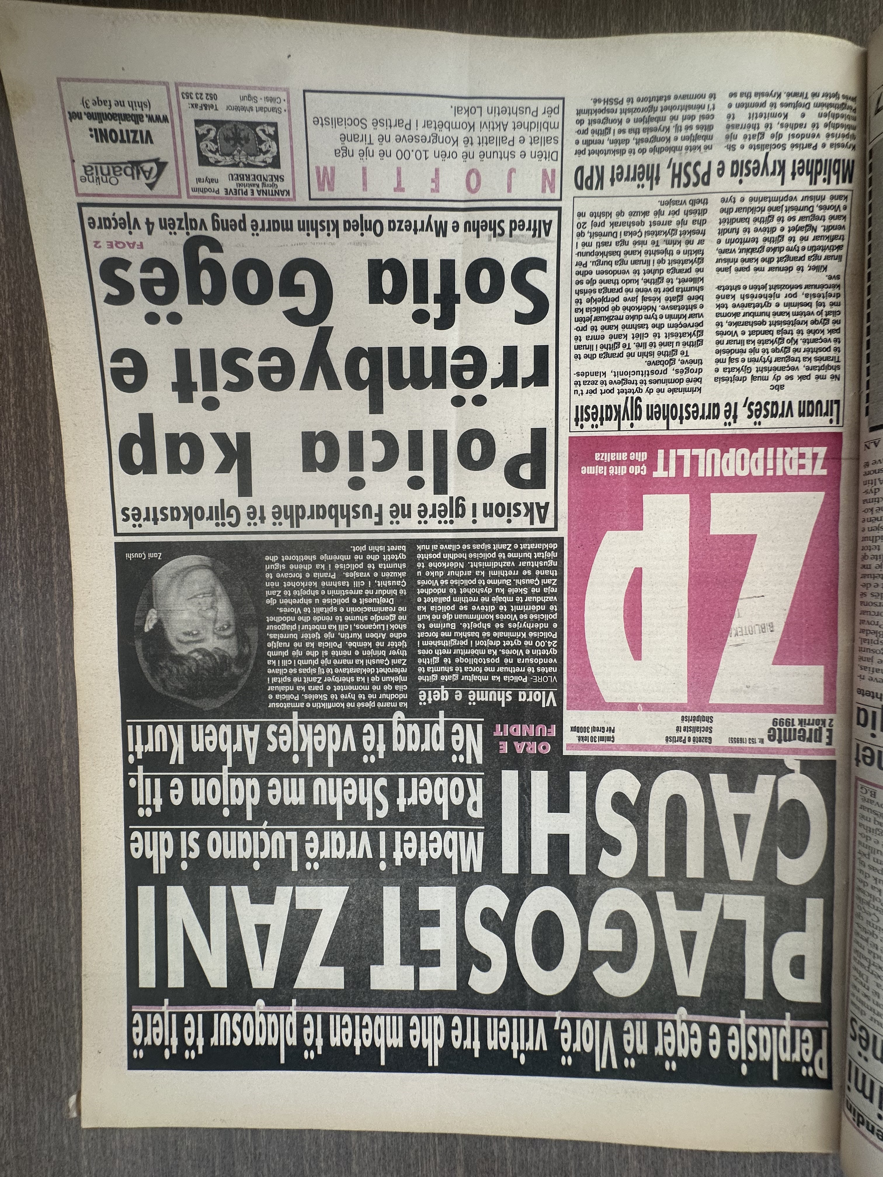 Zëri i Popullit 1999-10-29