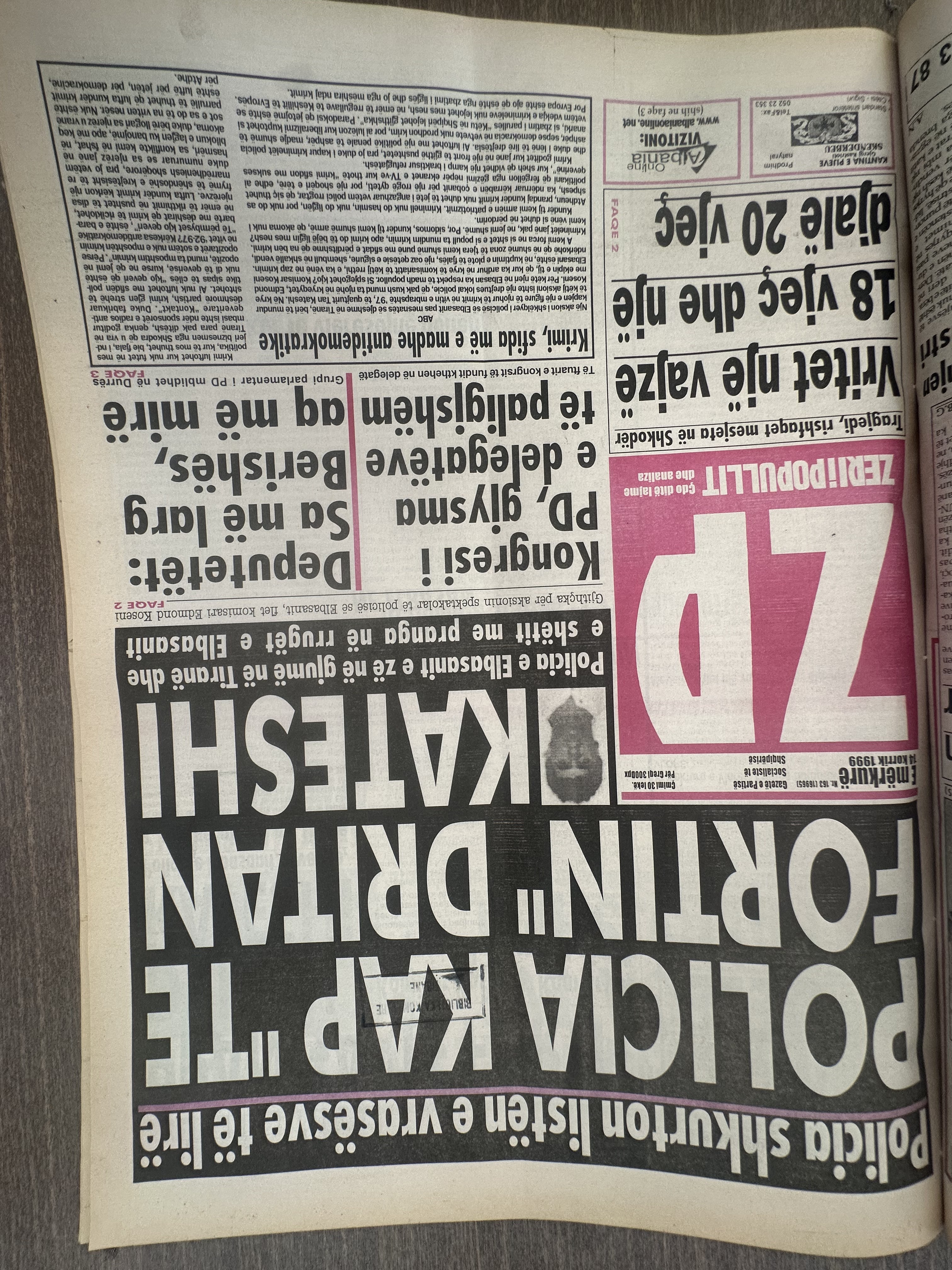 Zëri i Popullit 1999-07-14