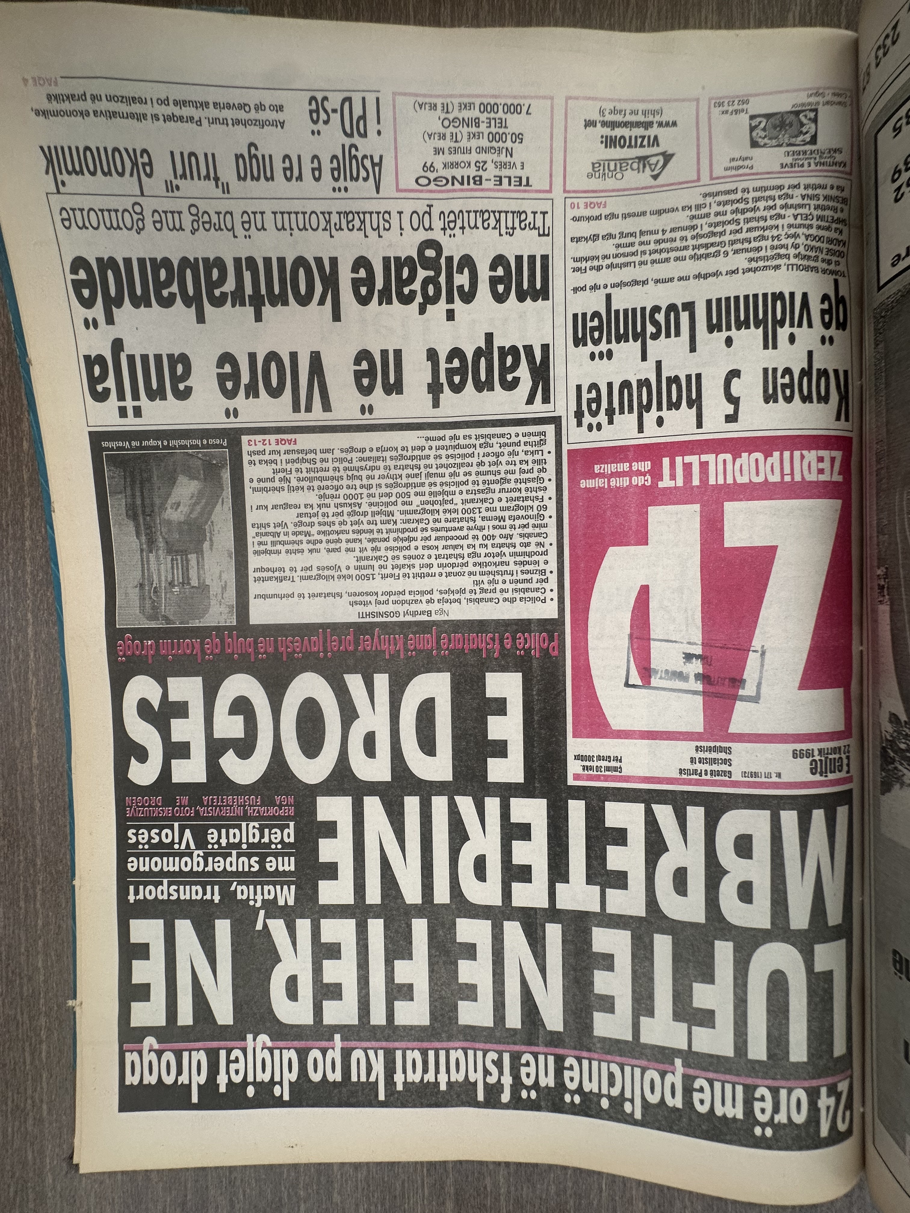 Zëri i Popullit 1999-07-22