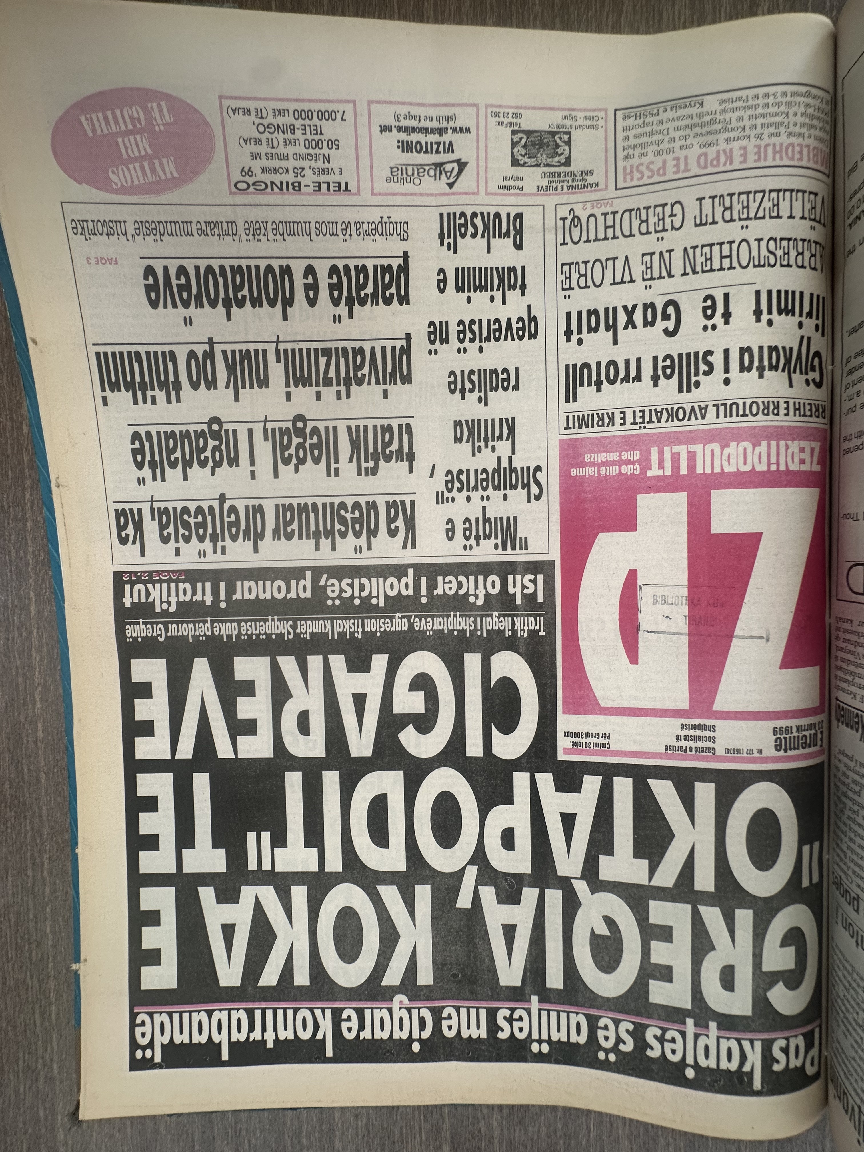 Zëri i Popullit 1999-03-26