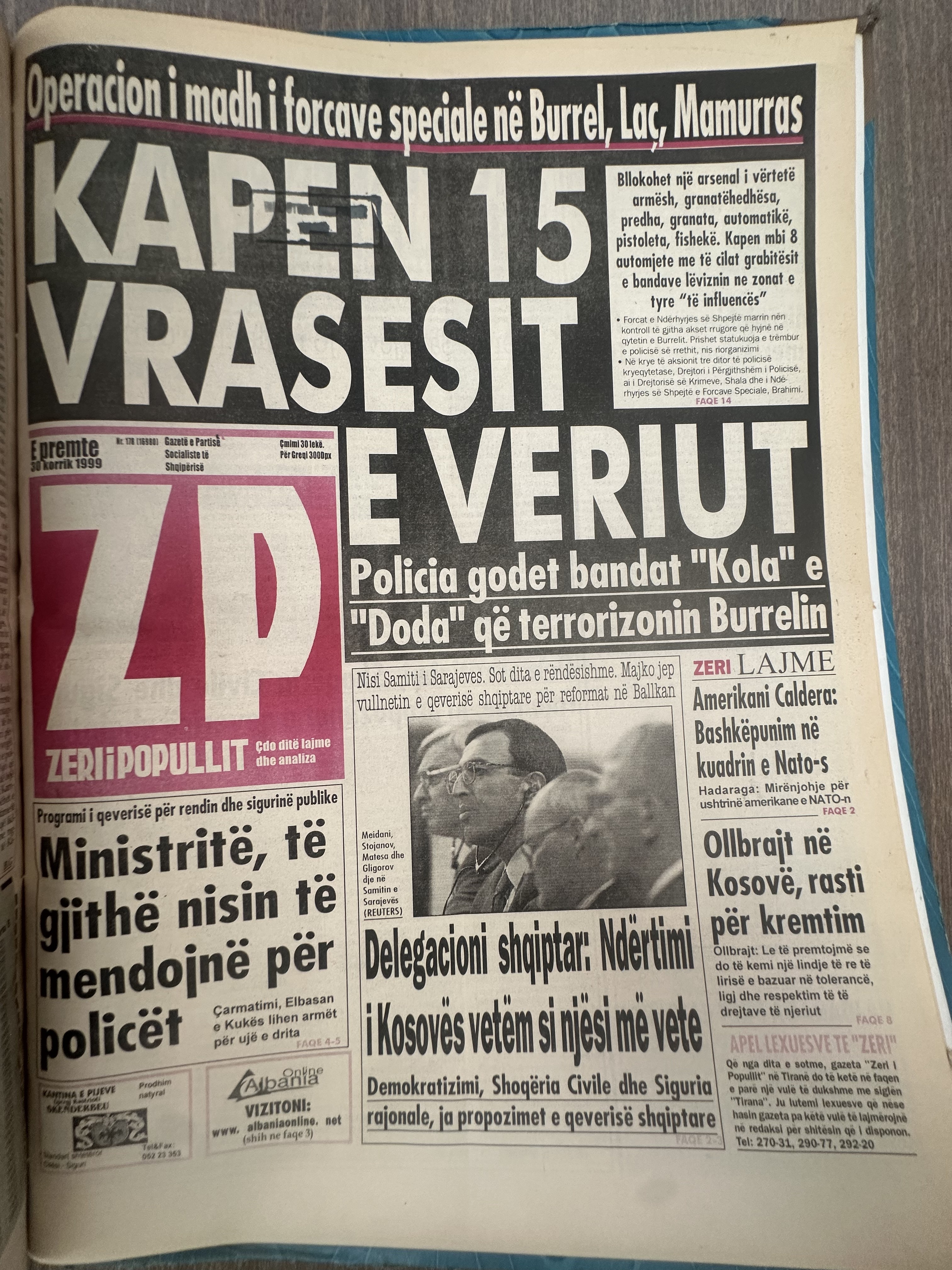Zëri i Popullit 1999-07-30