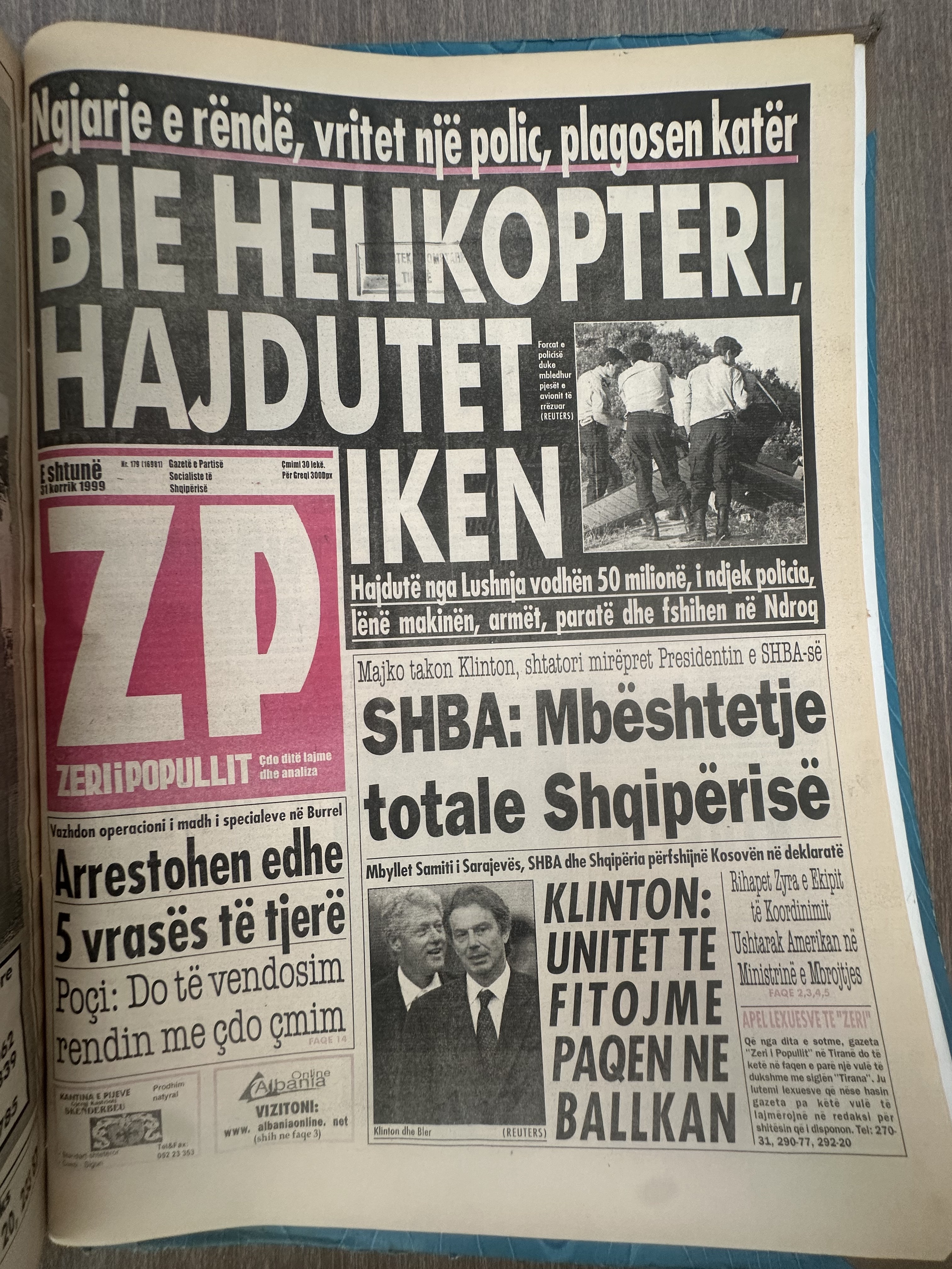 Zëri i Popullit 1999-10-16