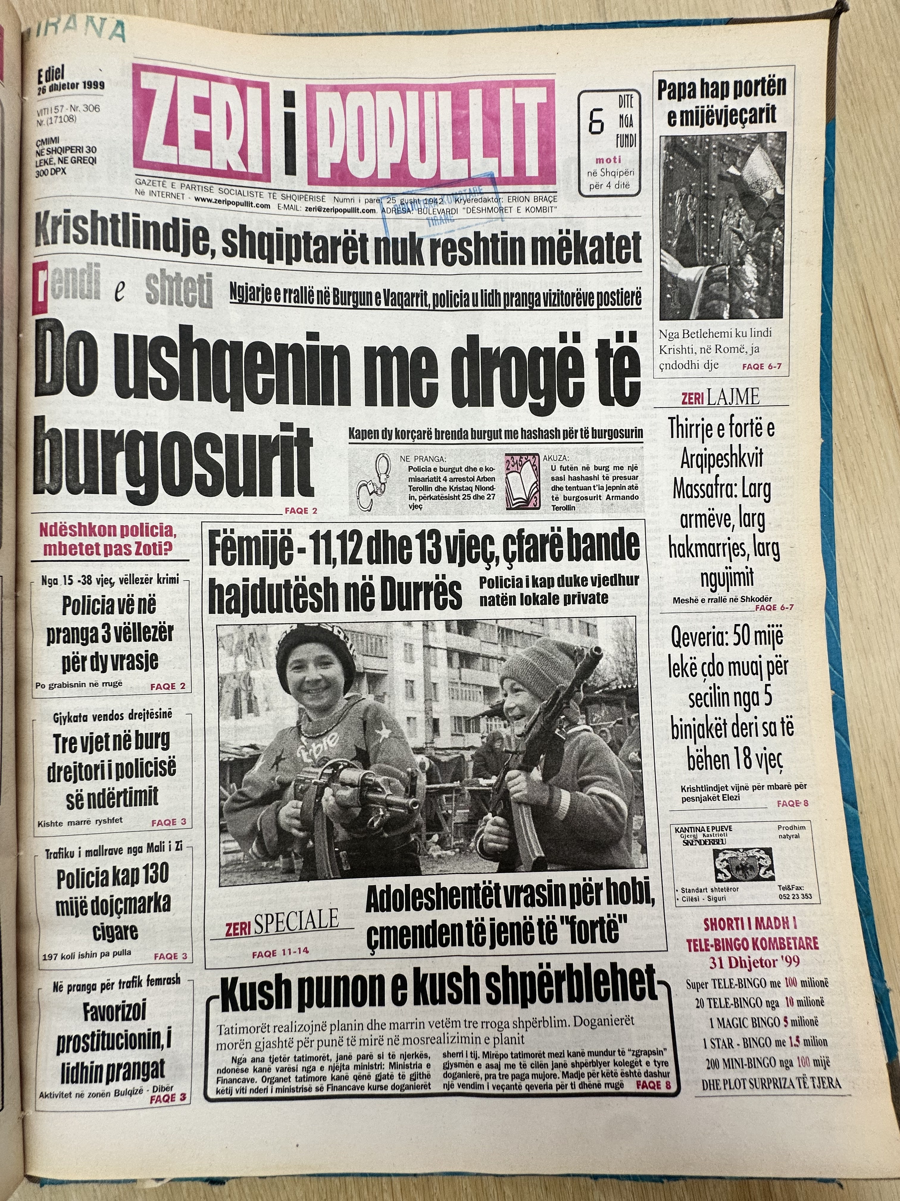 Zëri i Popullit 1999-02-28