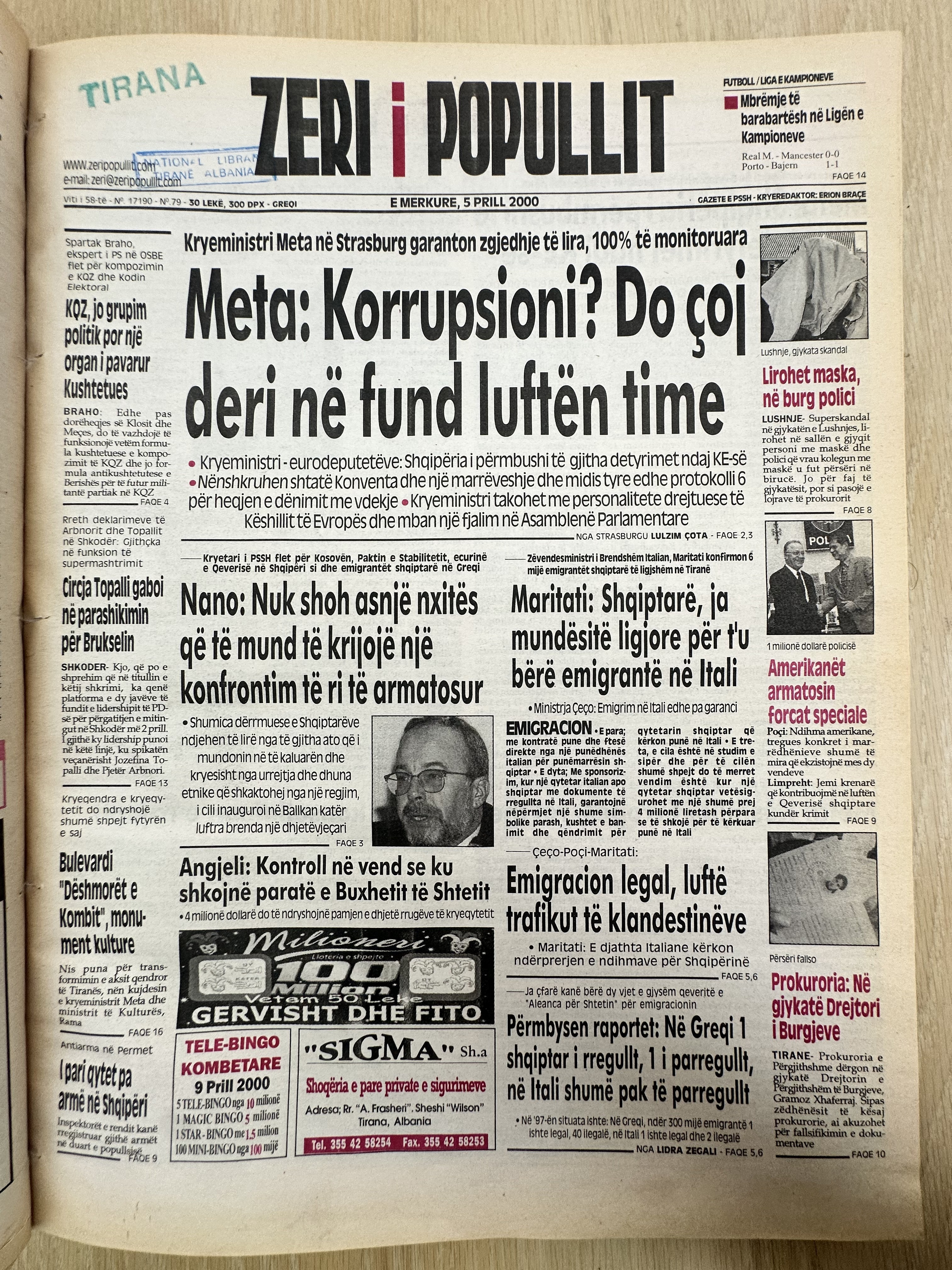 Zëri i Popullit 2000-04-05