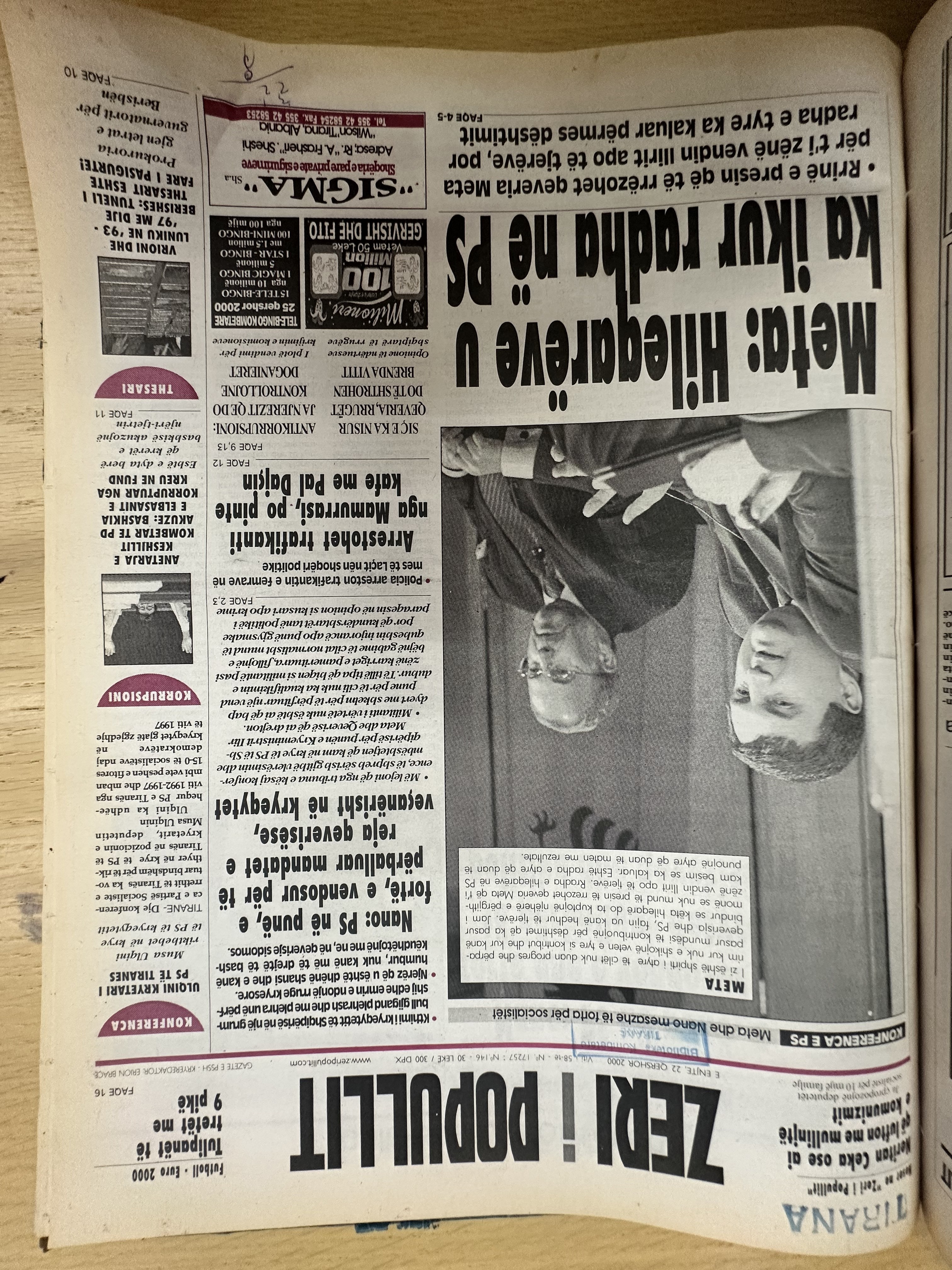 Zëri i Popullit 2000-06-22