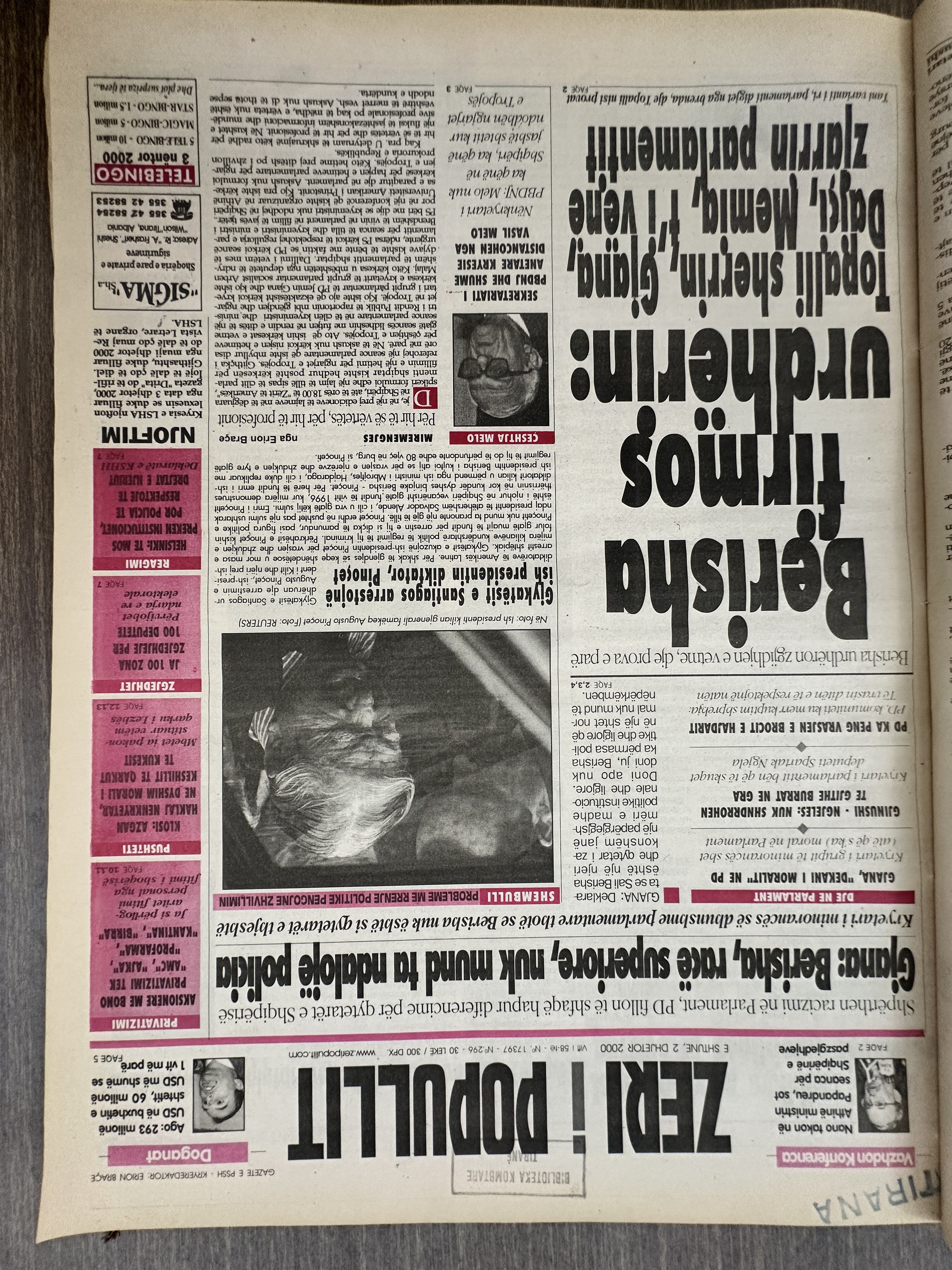 Zëri i Popullit 2000-12-02