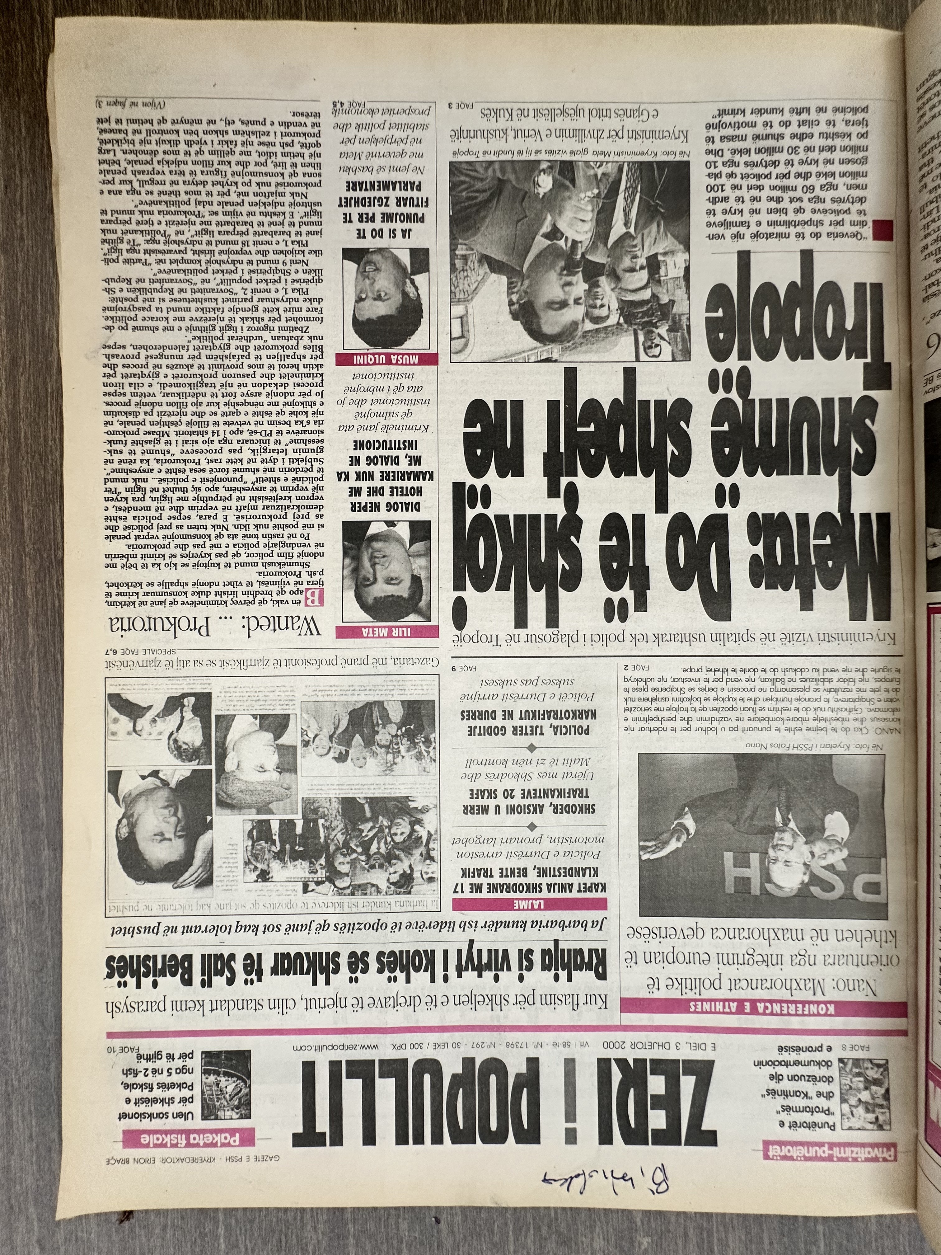 Zëri i Popullit 2000-12-03