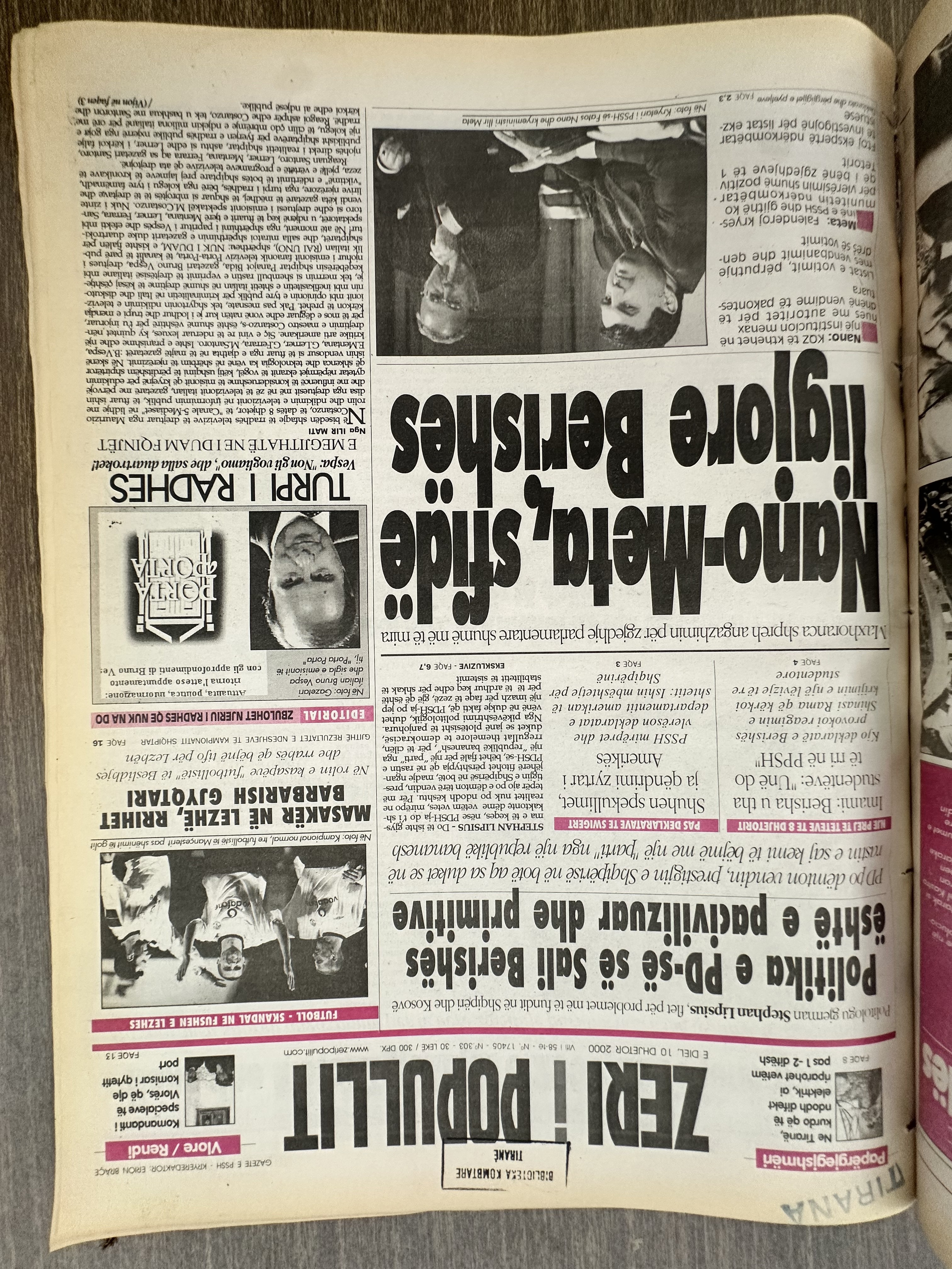 Zëri i Popullit 2000-12-10