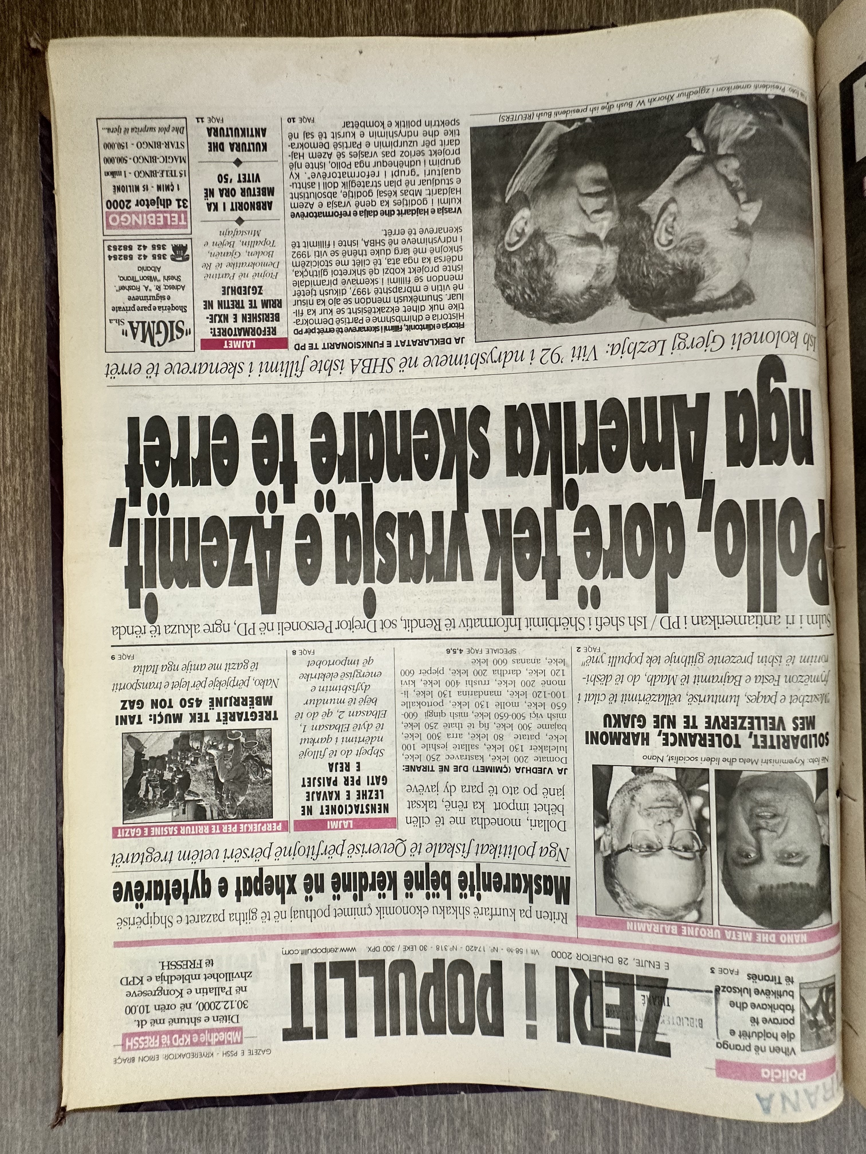 Zëri i Popullit 2000-12-28