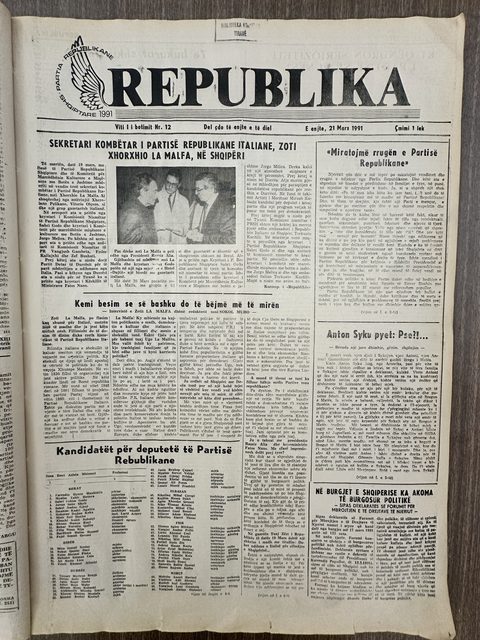Republika 1991-03-21
