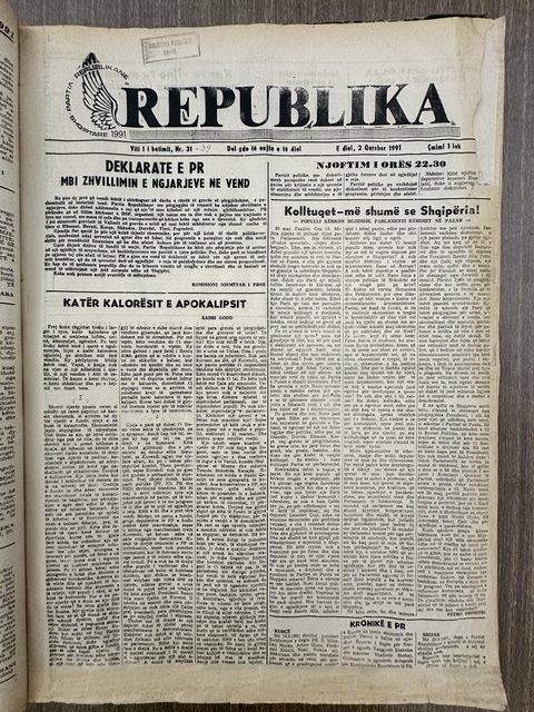 Republika 1991-11-02