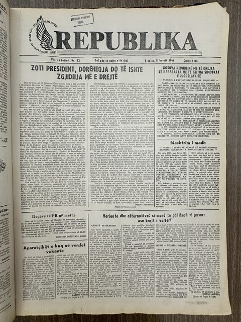 Republika 1991-07-11