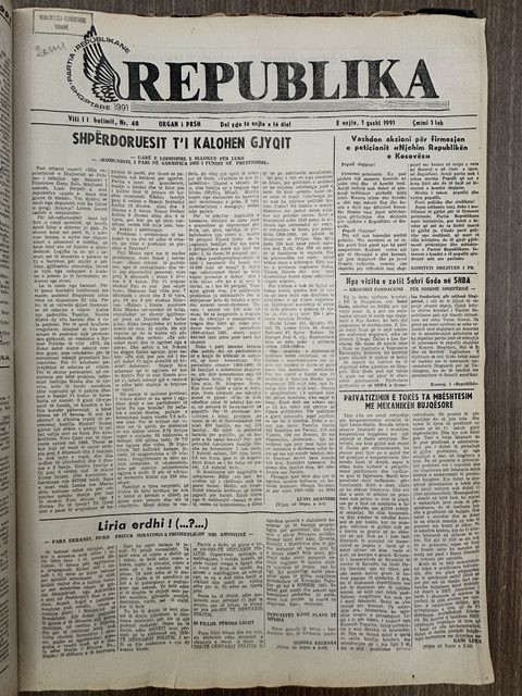 Republika 1991-08-01